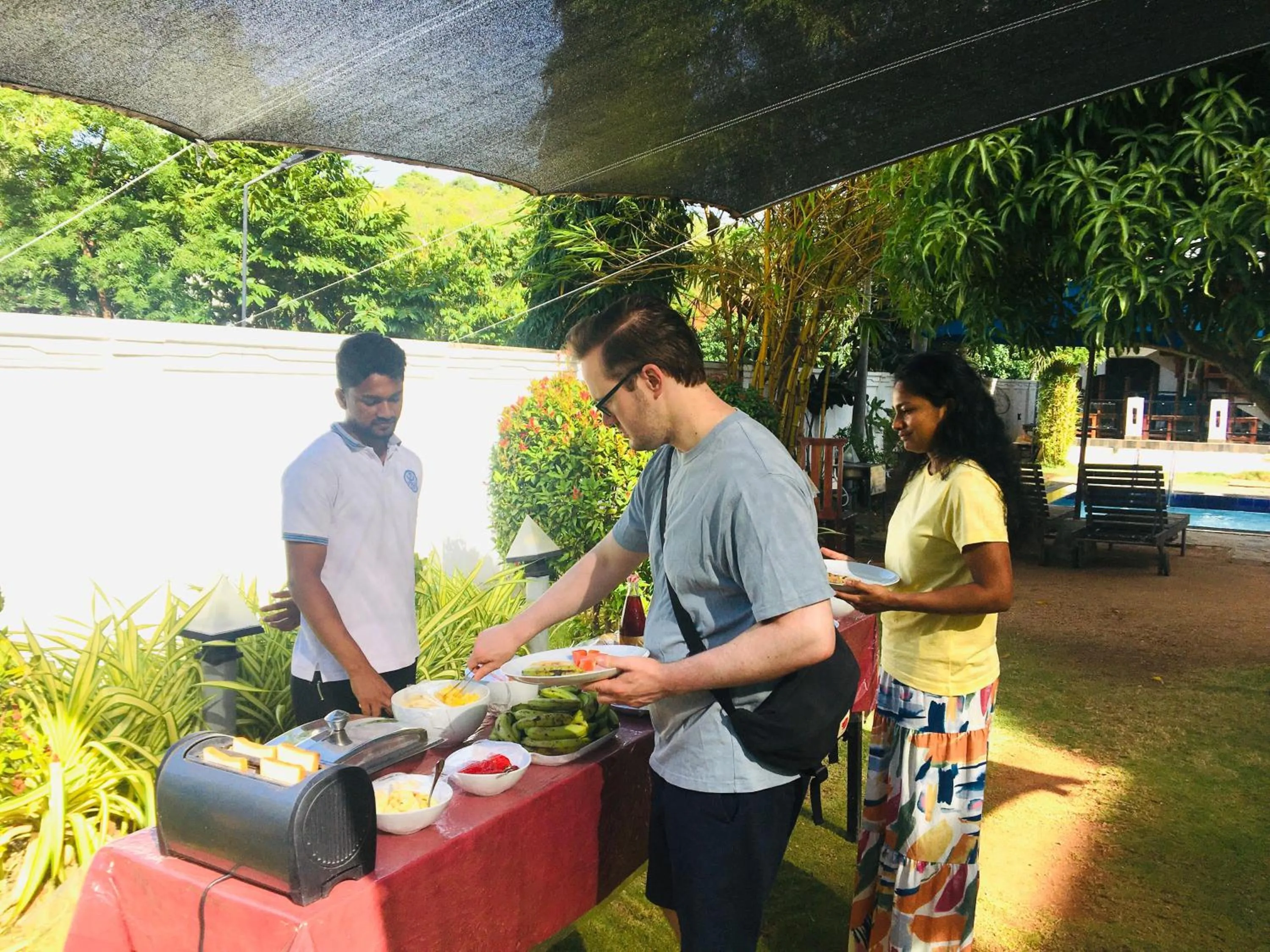 Breakfast in J7 Villaj Resort