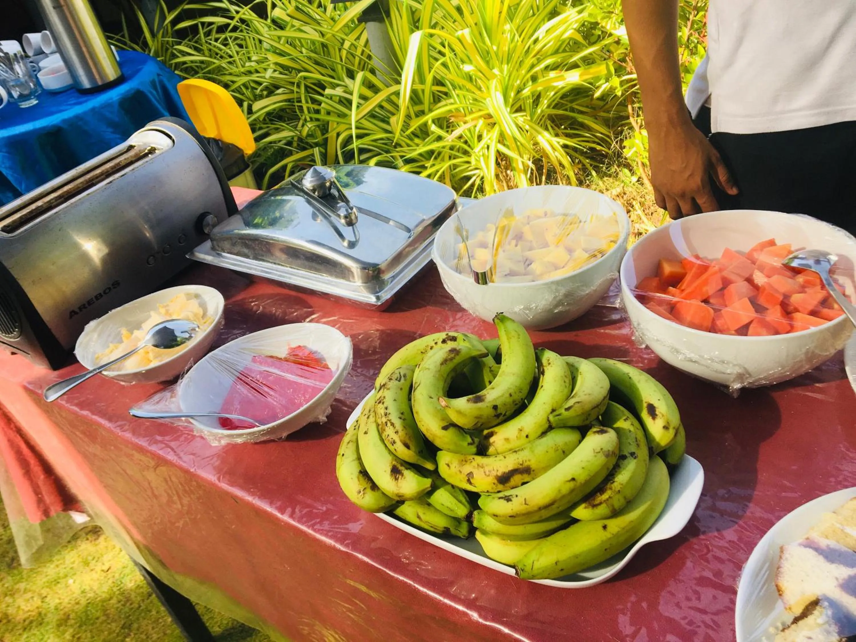 Breakfast in J7 Villaj Resort