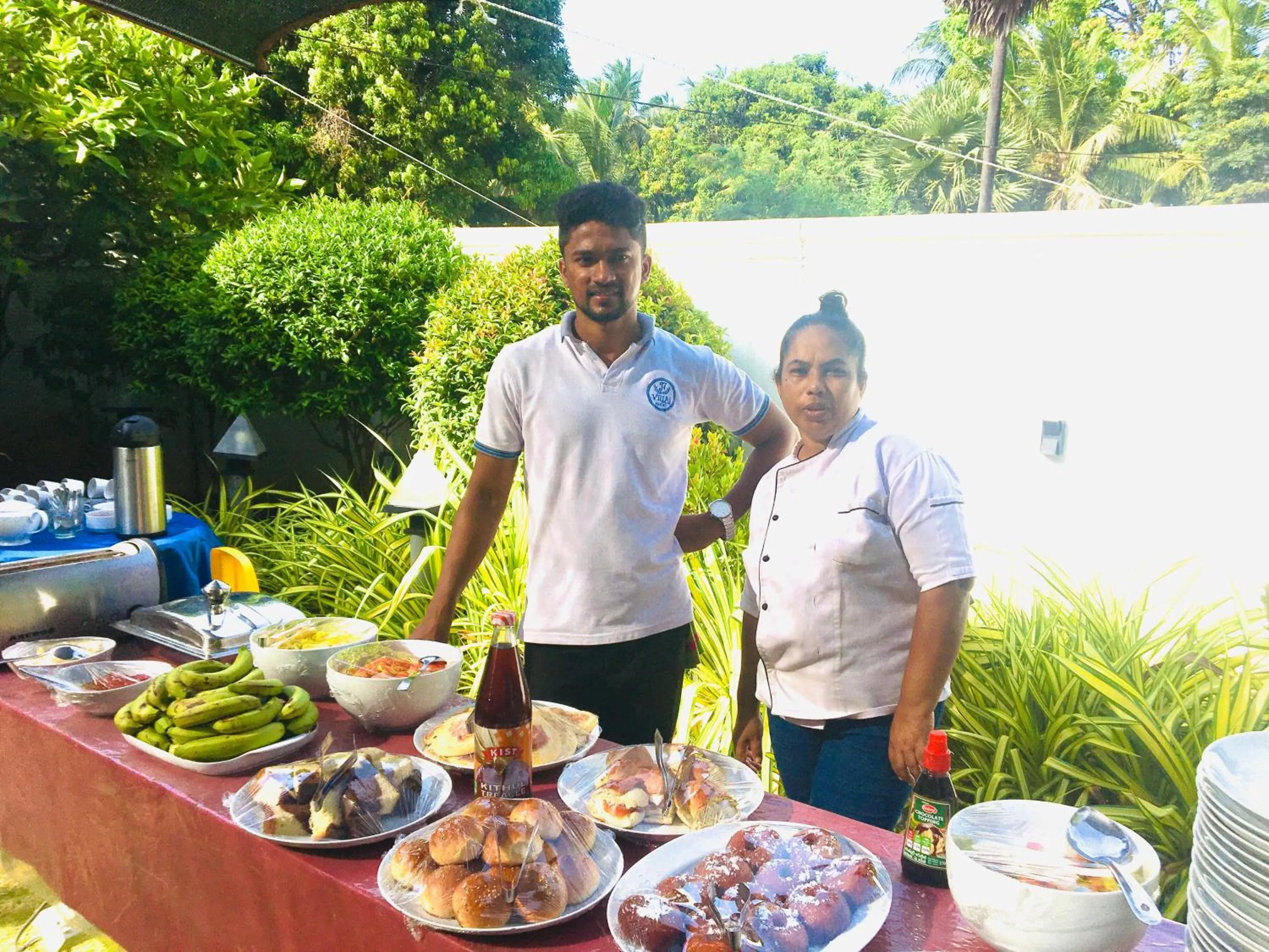 Breakfast in J7 Villaj Resort