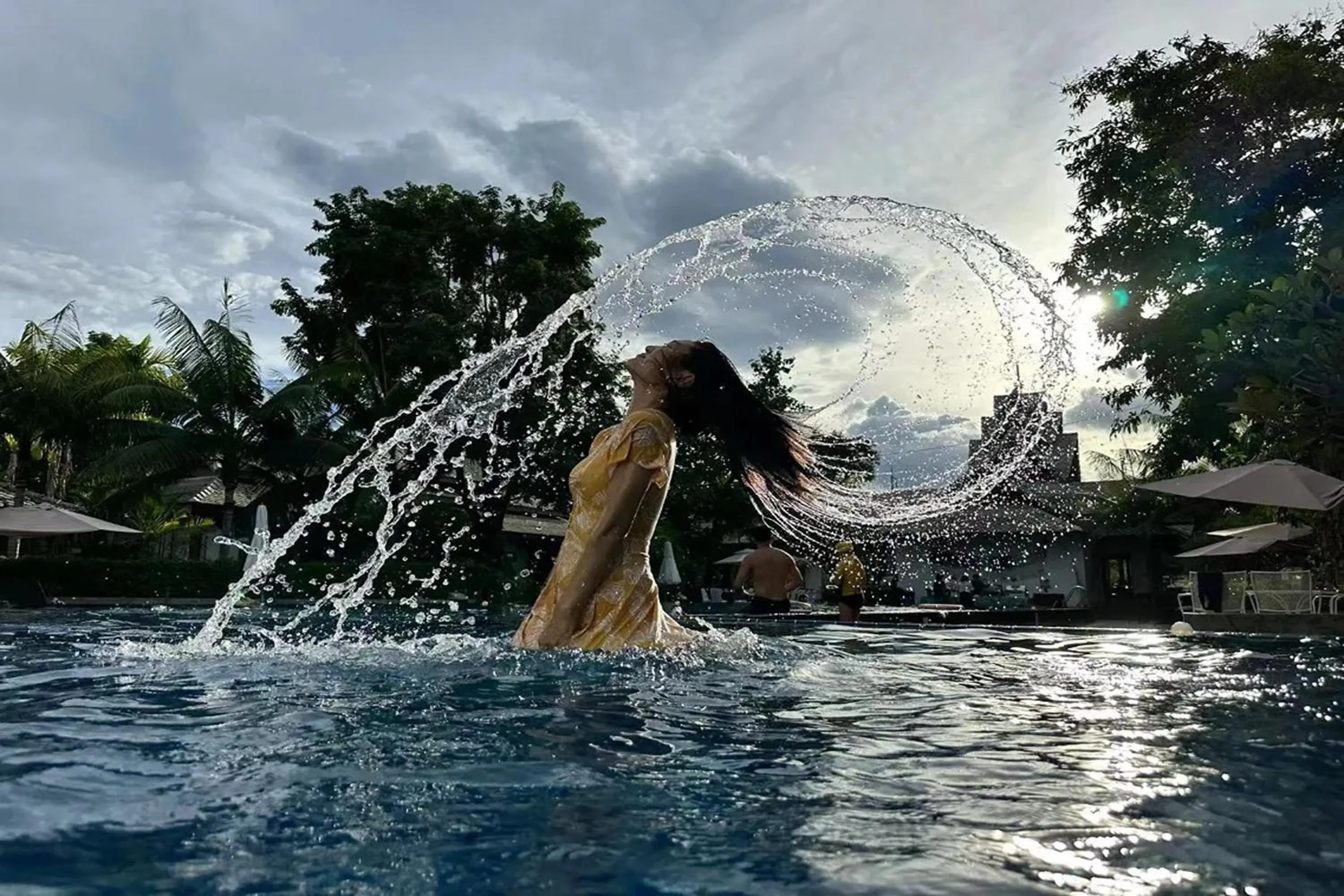 Swimming pool in Lanna Deer Resort Chiang Mai