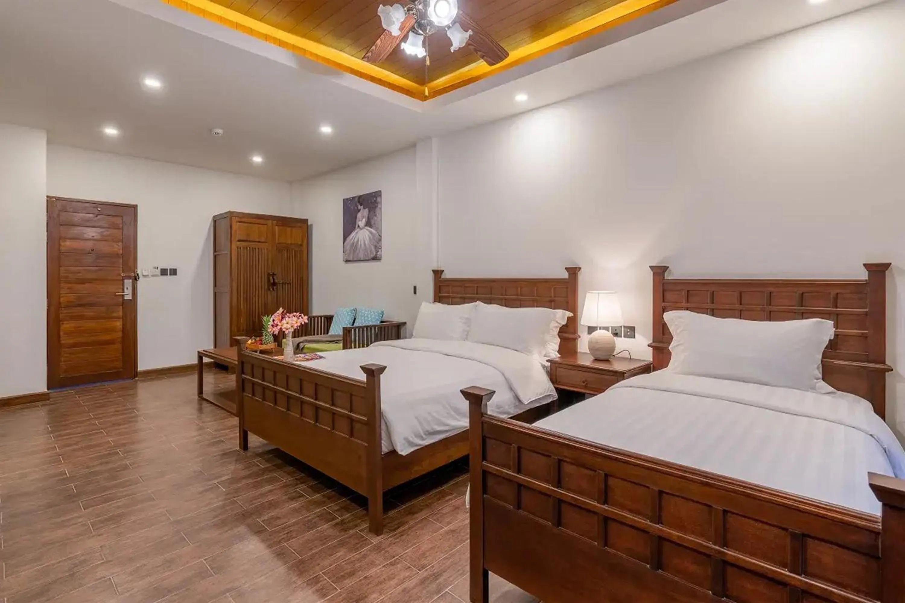 Bedroom, Bed in Lanna Deer Resort Chiang Mai