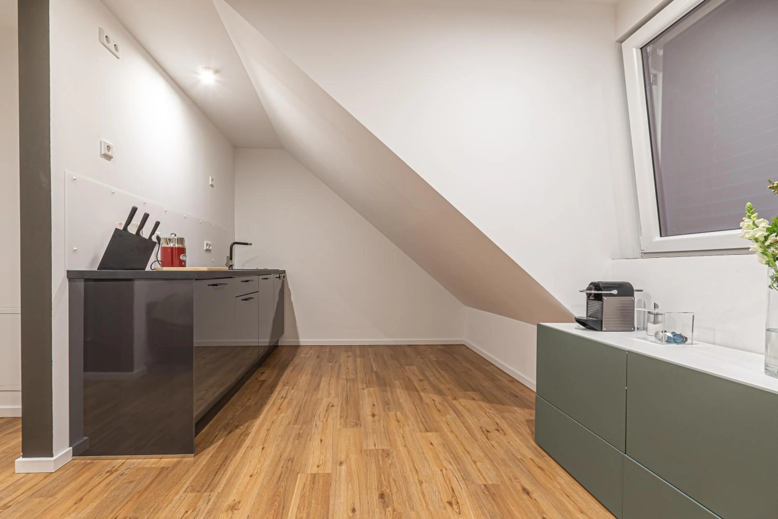 Kitchen or kitchenette in B26 Apartments - Unterwegs zu Hause