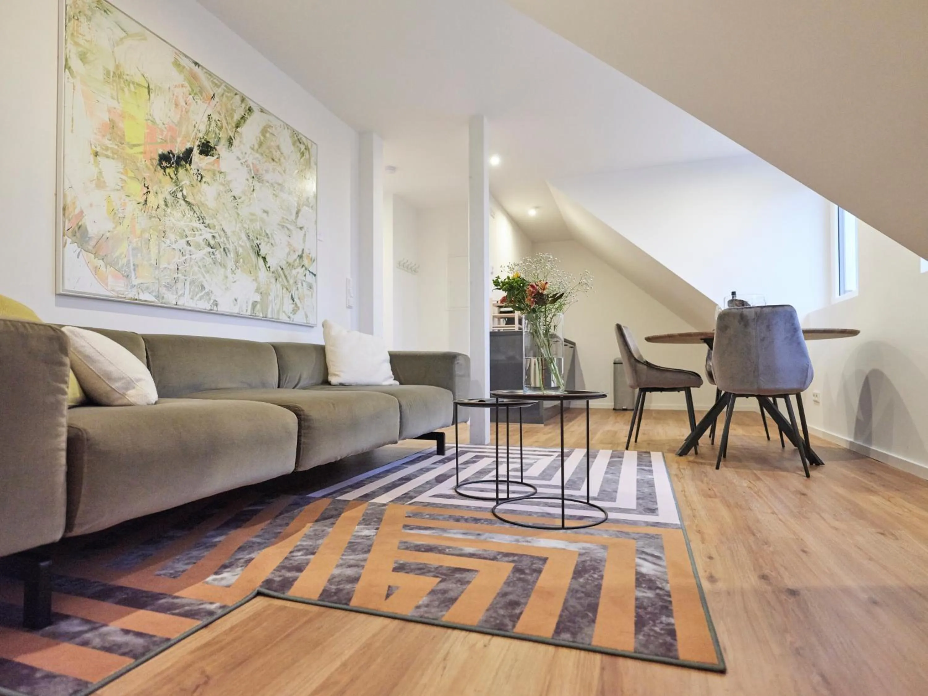 Living room in B26 Apartments - Unterwegs zu Hause