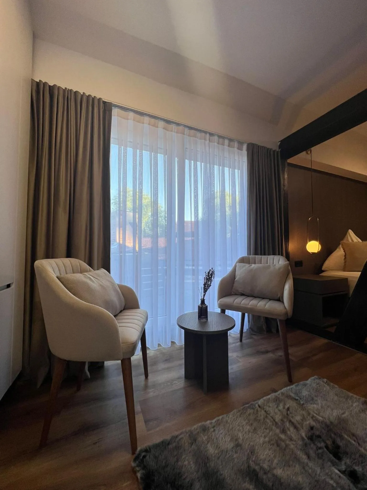 Bed in Hotel Harmshof Bispingen