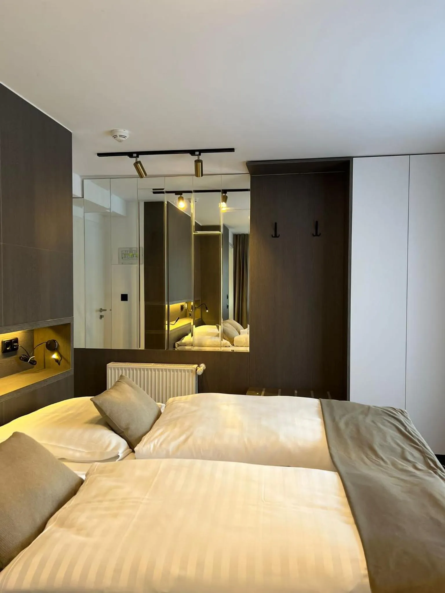 Bed in Hotel Harmshof Bispingen