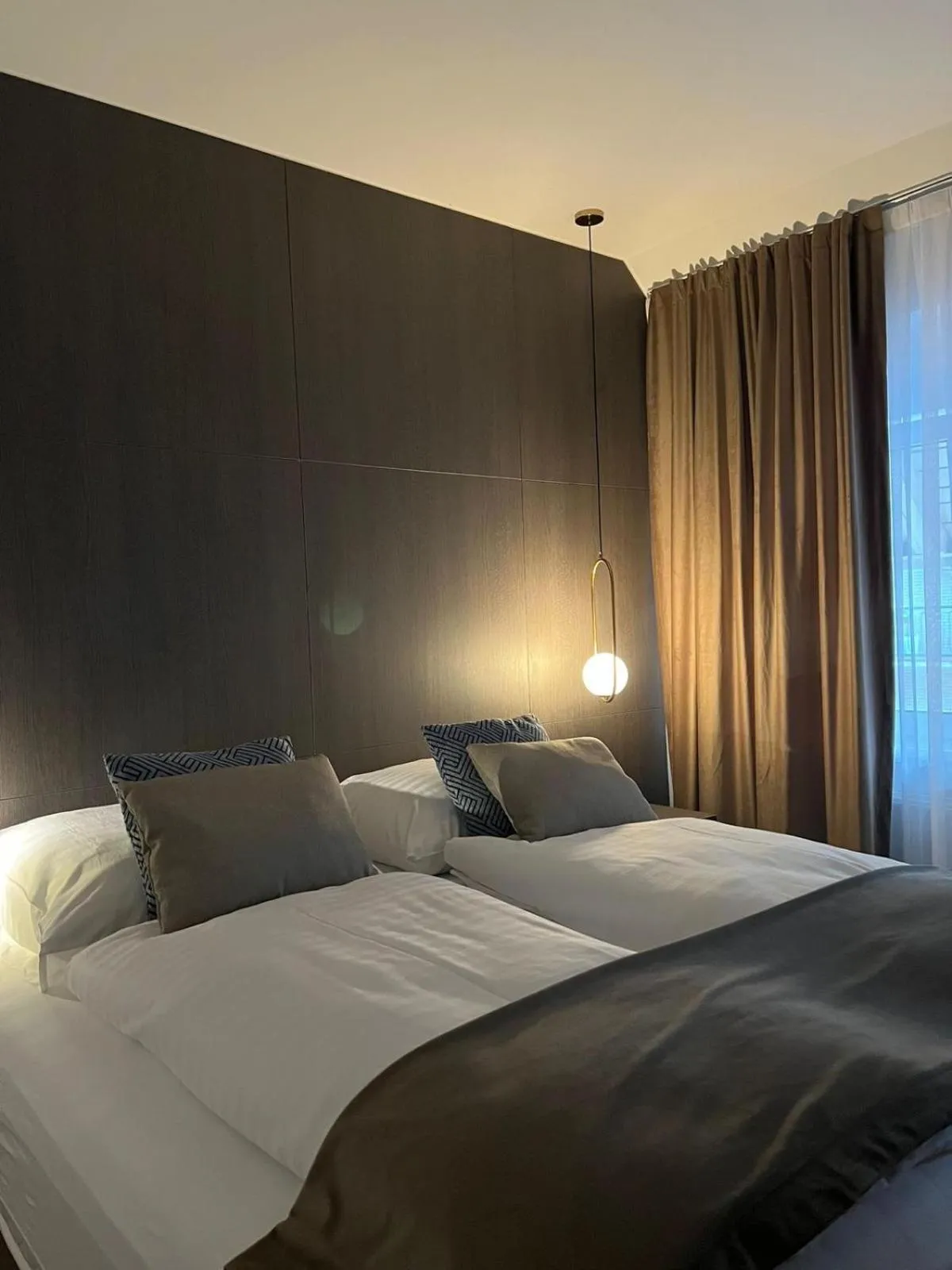 Bed in Hotel Harmshof Bispingen