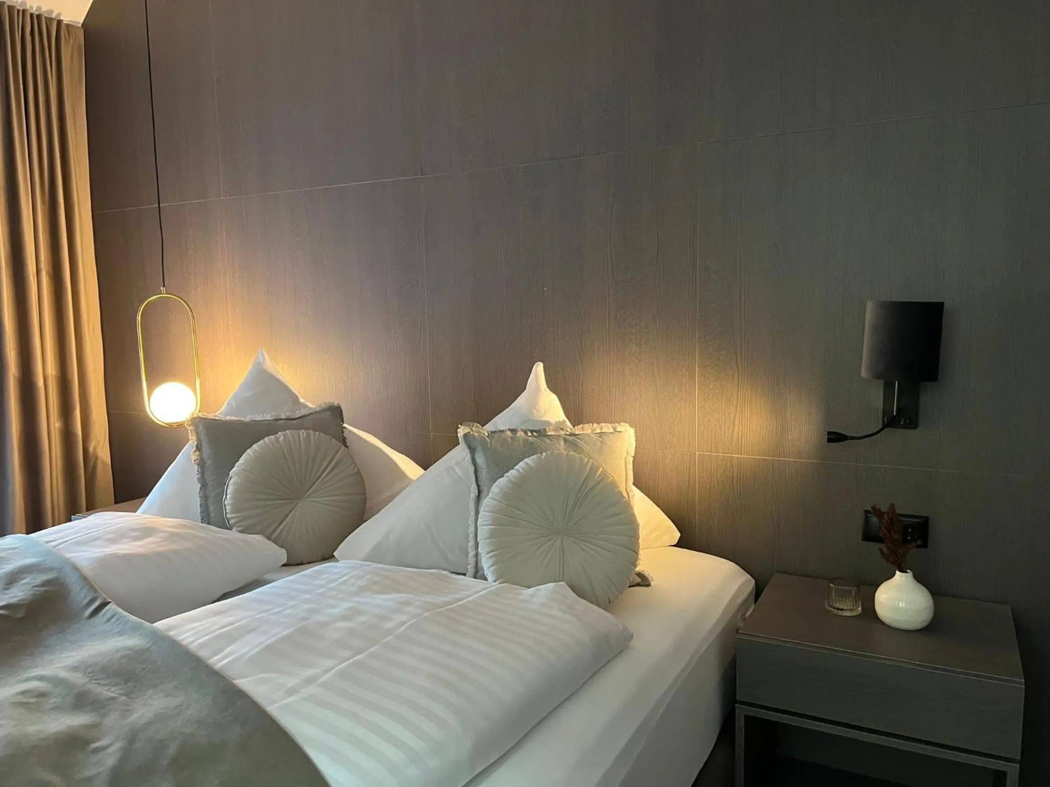 Bed in Hotel Harmshof Bispingen