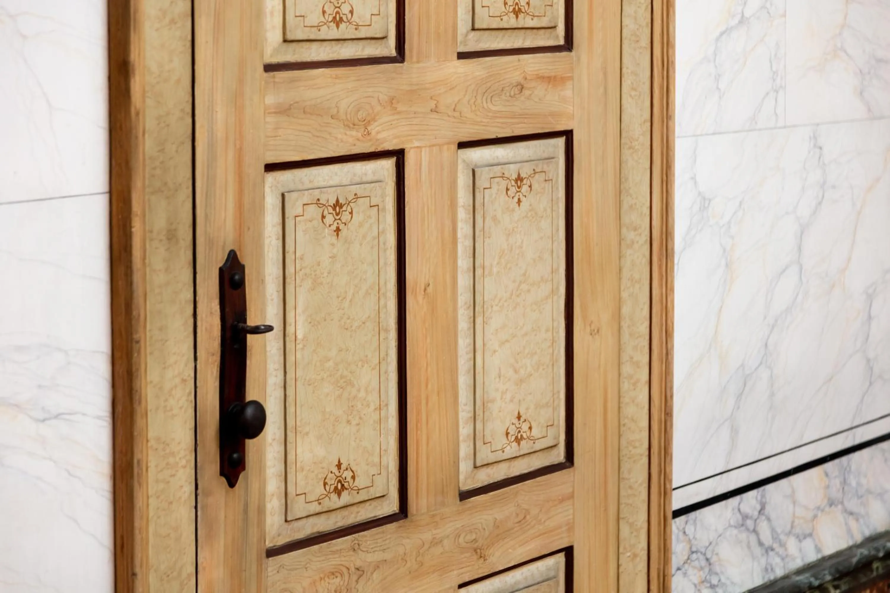 Decorative detail in Menina Colina Guesthouse