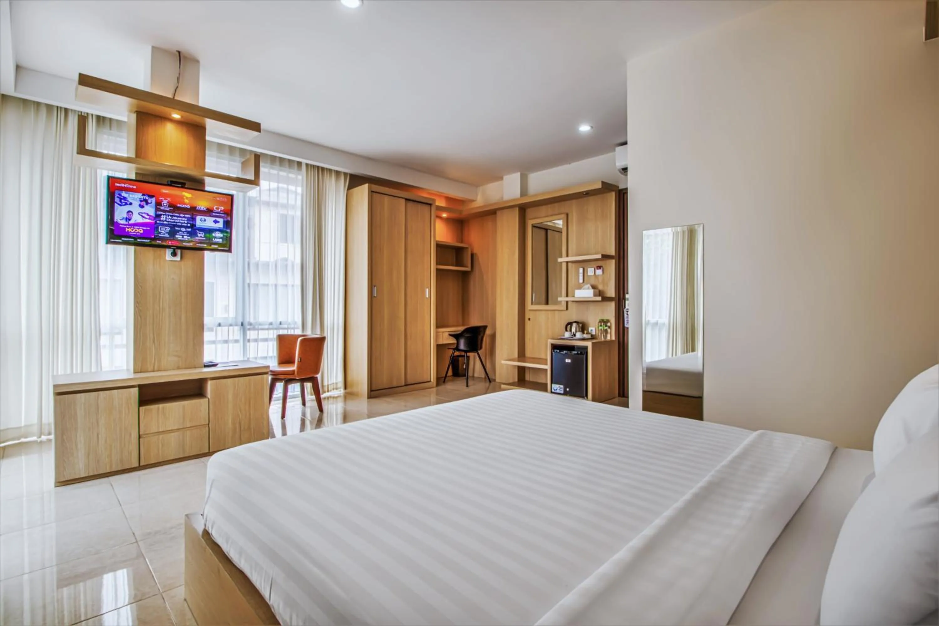 Bed in D Padmaya Residence