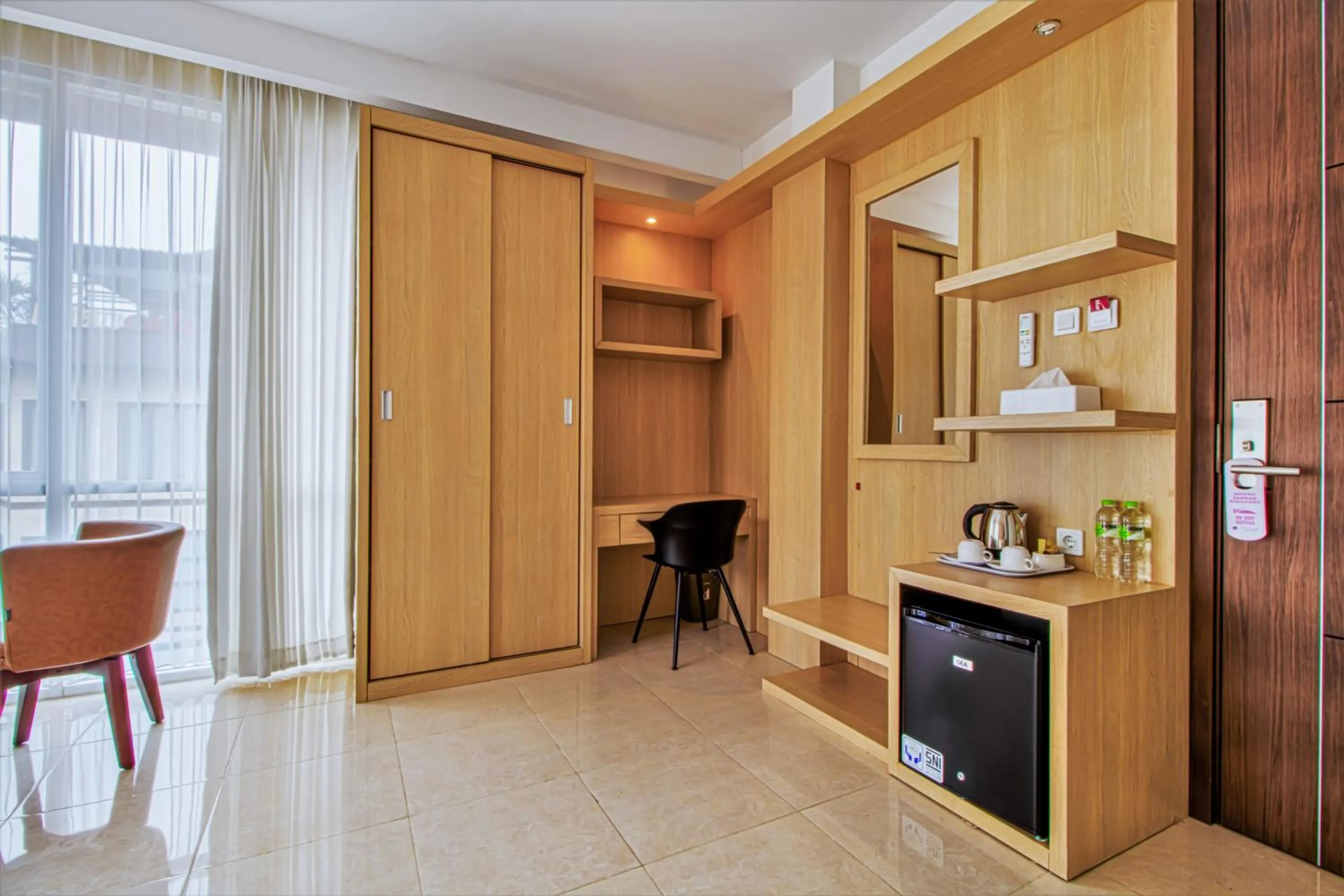 Bed, TV/Entertainment Center in D Padmaya Residence