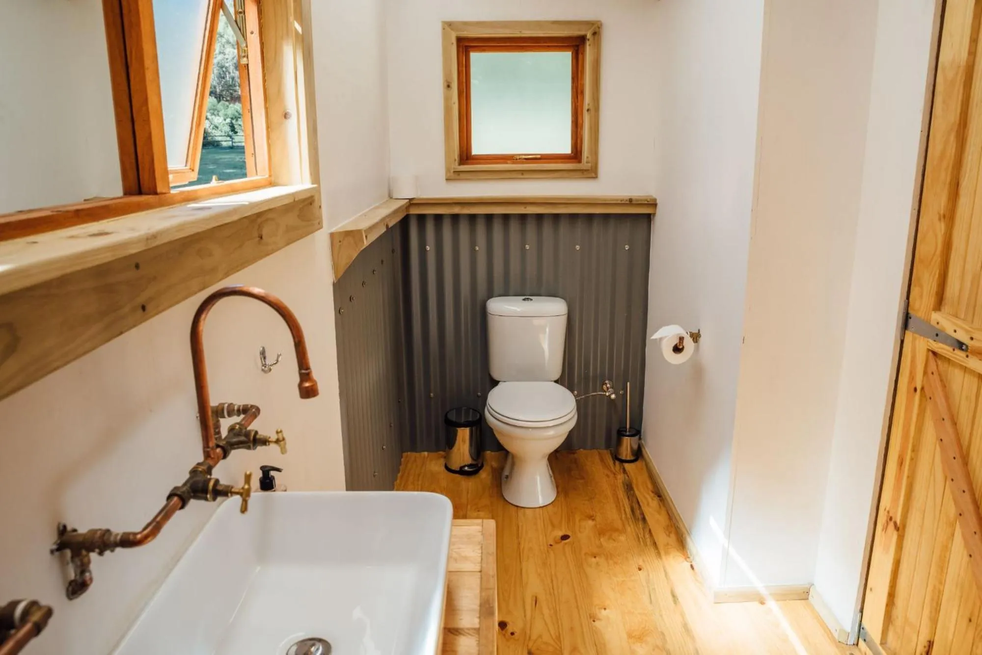 Bathroom in AfriCamps Hoedspruit