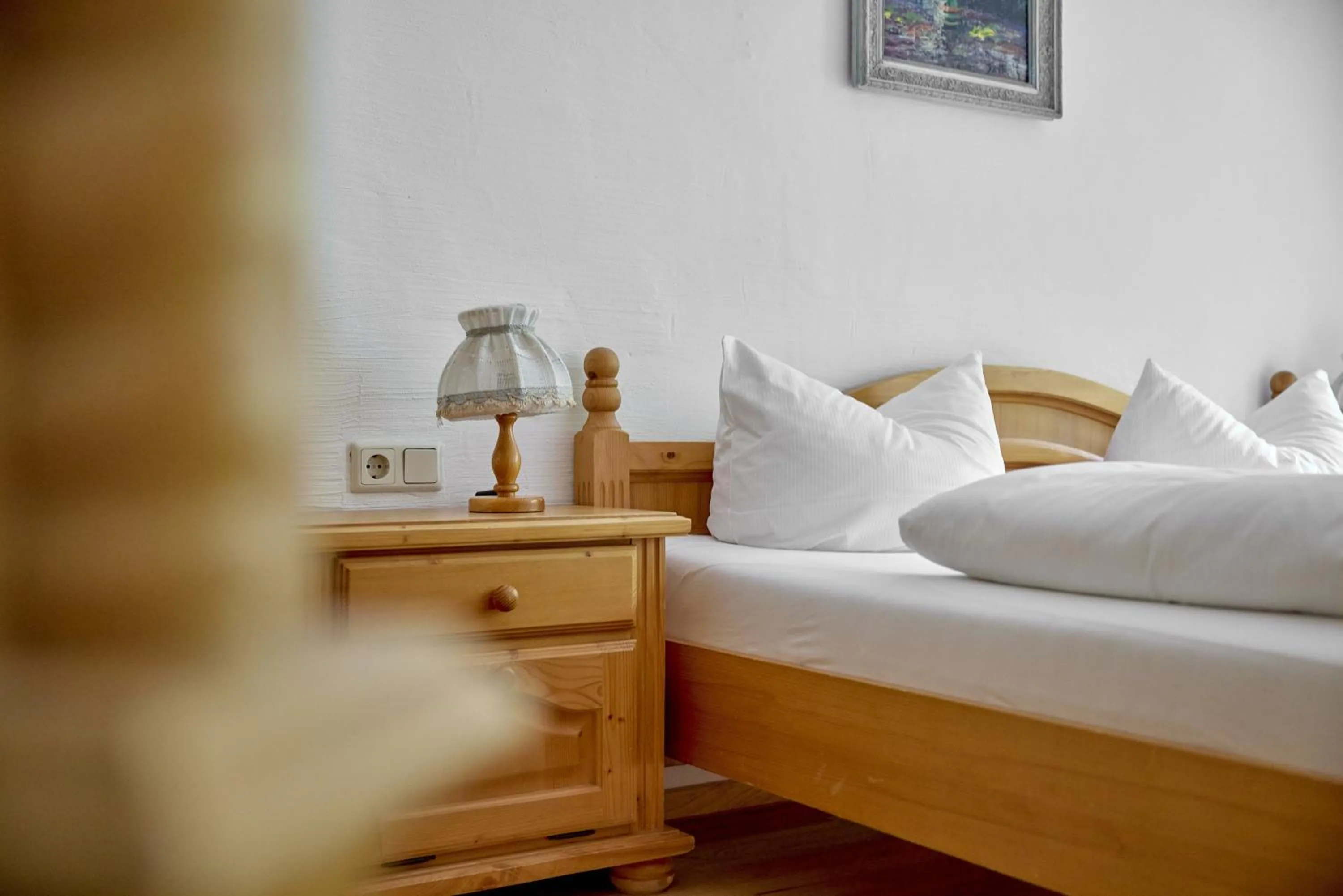 Bed in Alt Montafon Hotel Appartements by Pferd auf Wolke