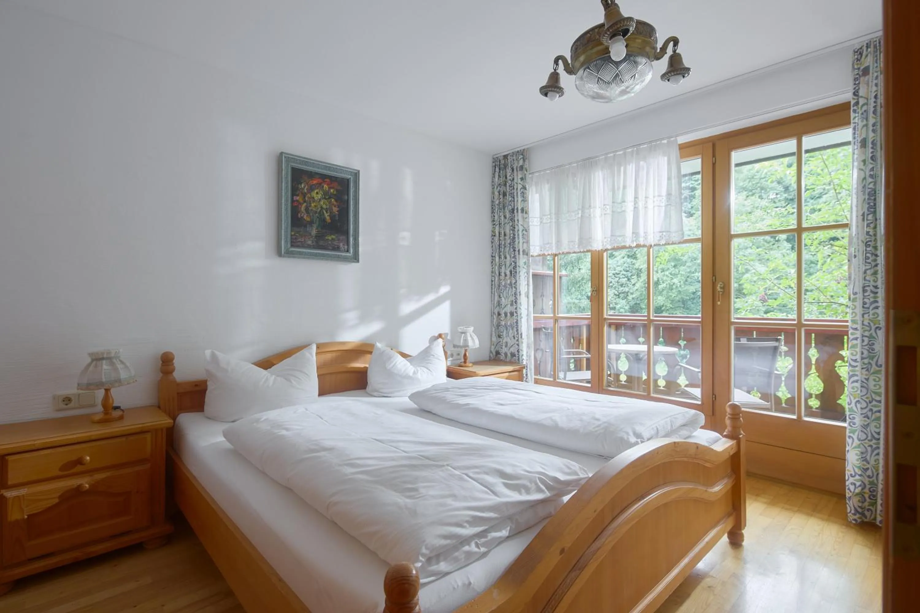 Bed in Alt Montafon Hotel Appartements by Pferd auf Wolke