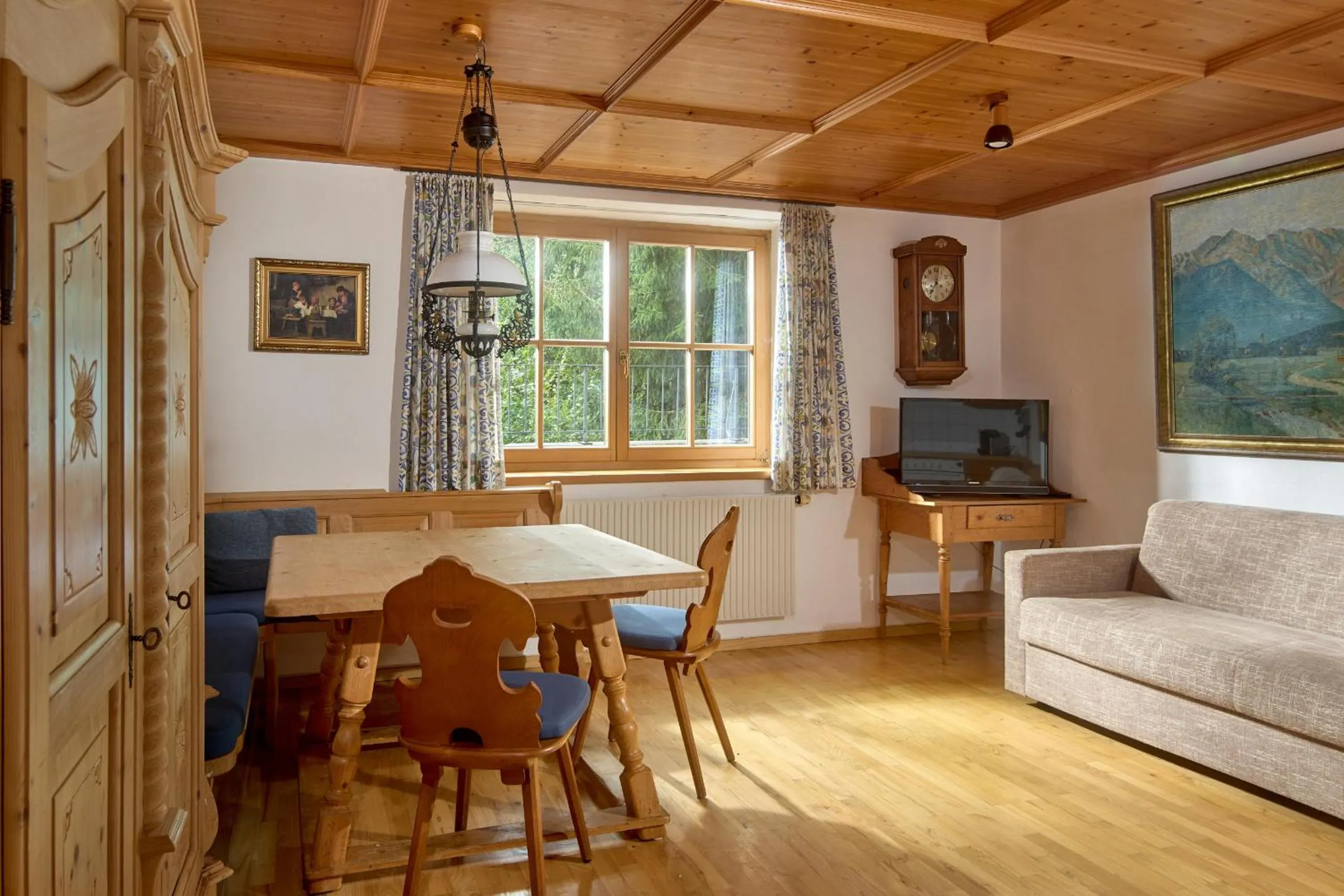 Communal lounge/ TV room in Alt Montafon Hotel Appartements by Pferd auf Wolke