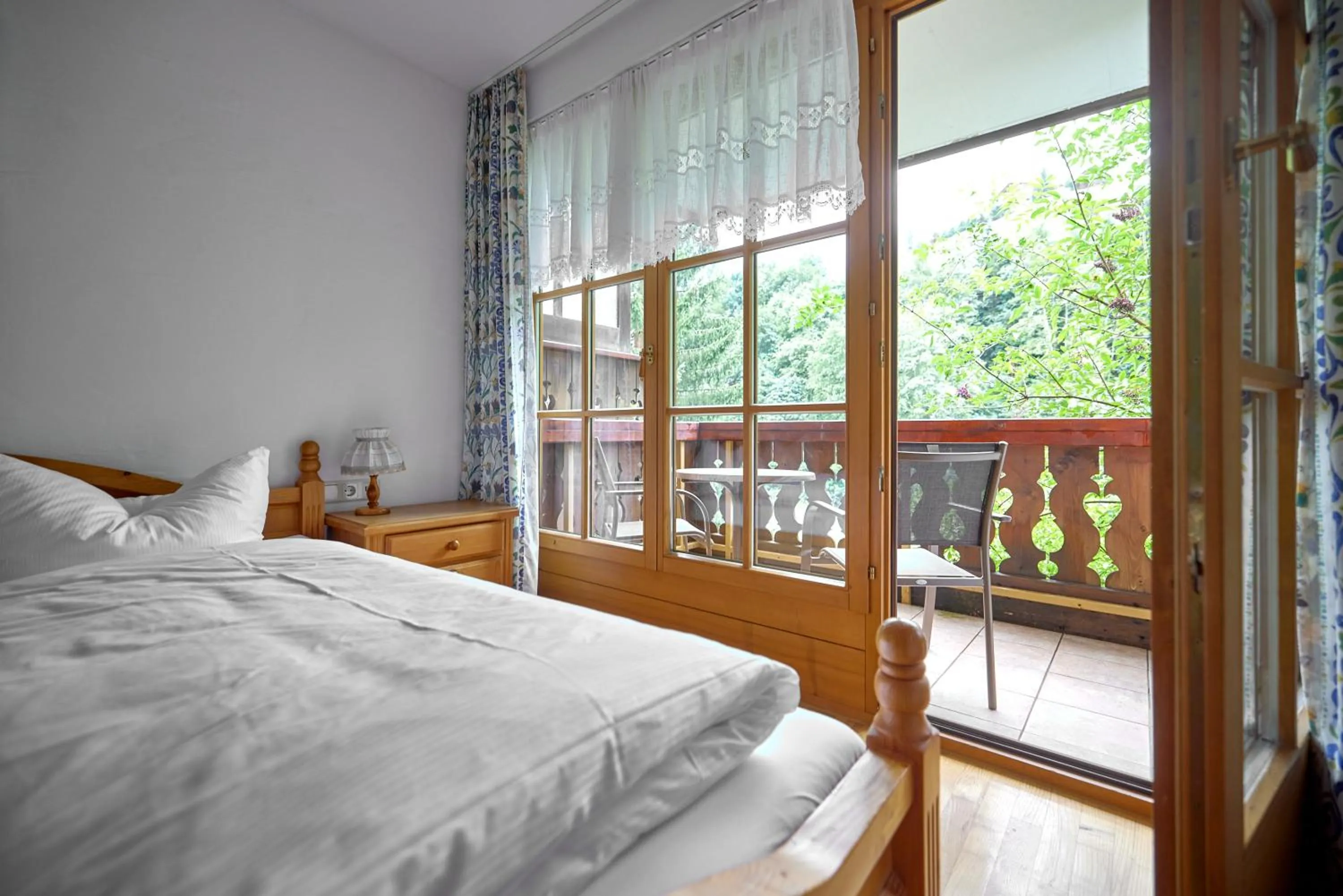 Bed in Alt Montafon Hotel Appartements by Pferd auf Wolke