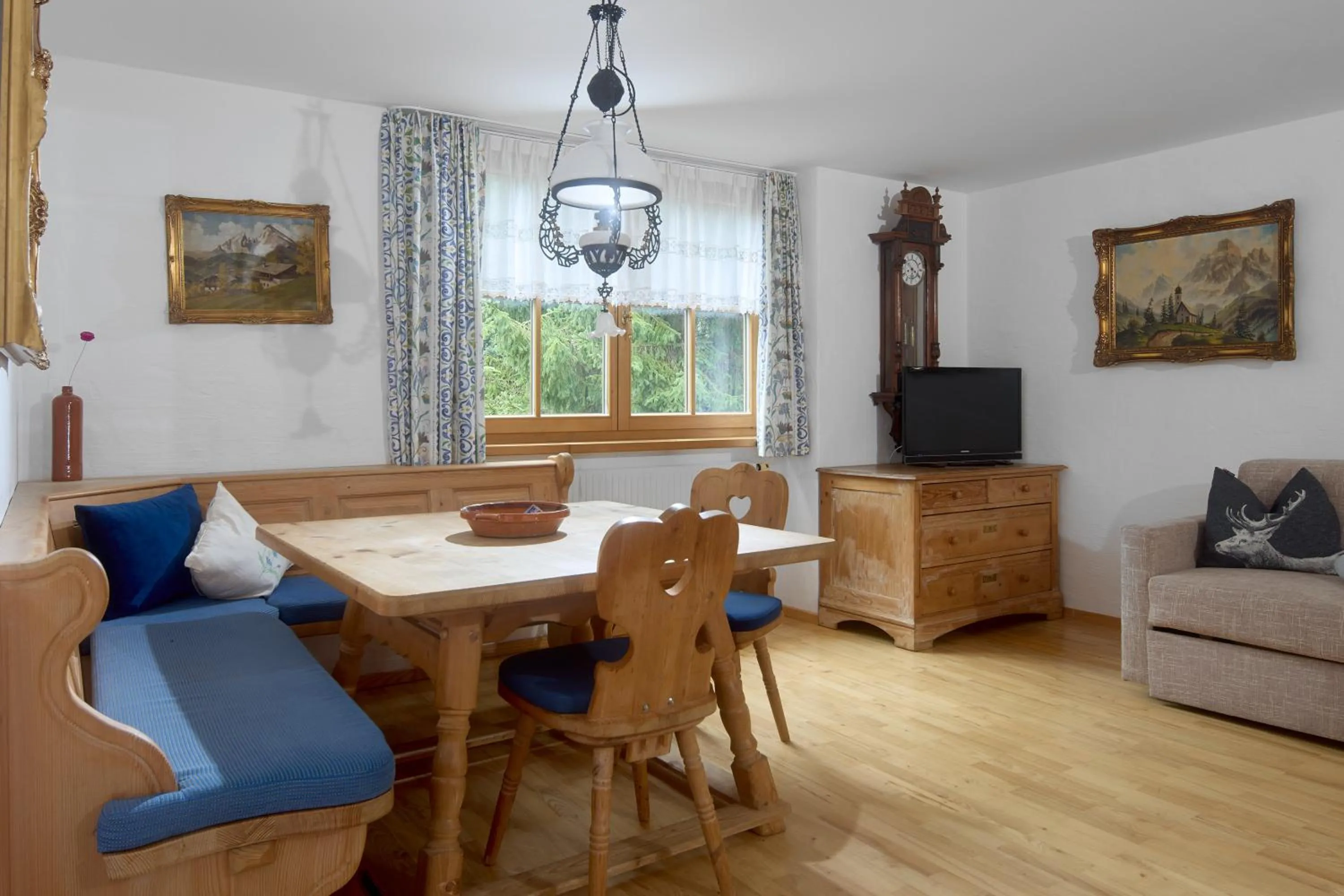 Communal lounge/ TV room in Alt Montafon Hotel Appartements by Pferd auf Wolke