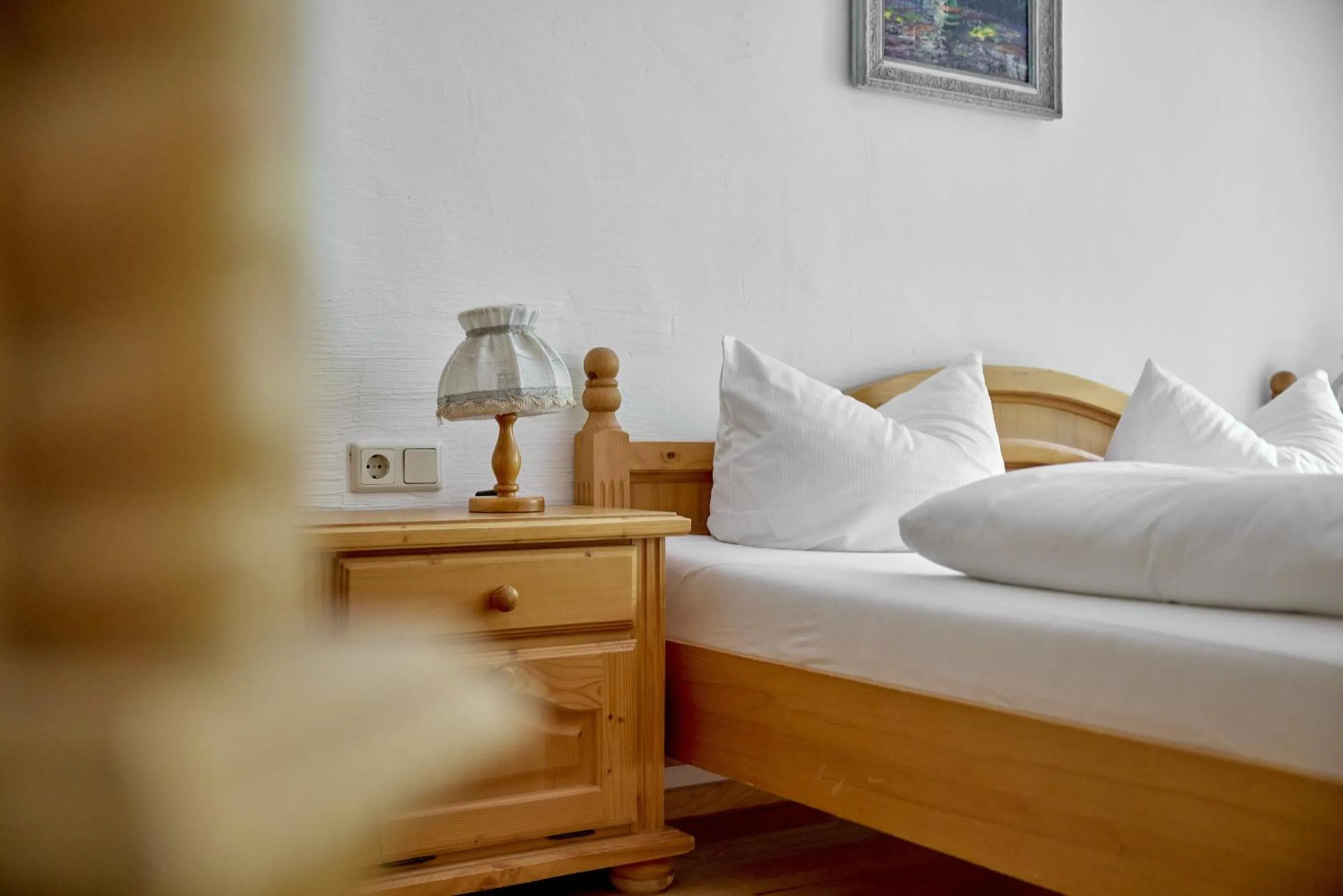 Bed in Alt Montafon Hotel Appartements by Pferd auf Wolke