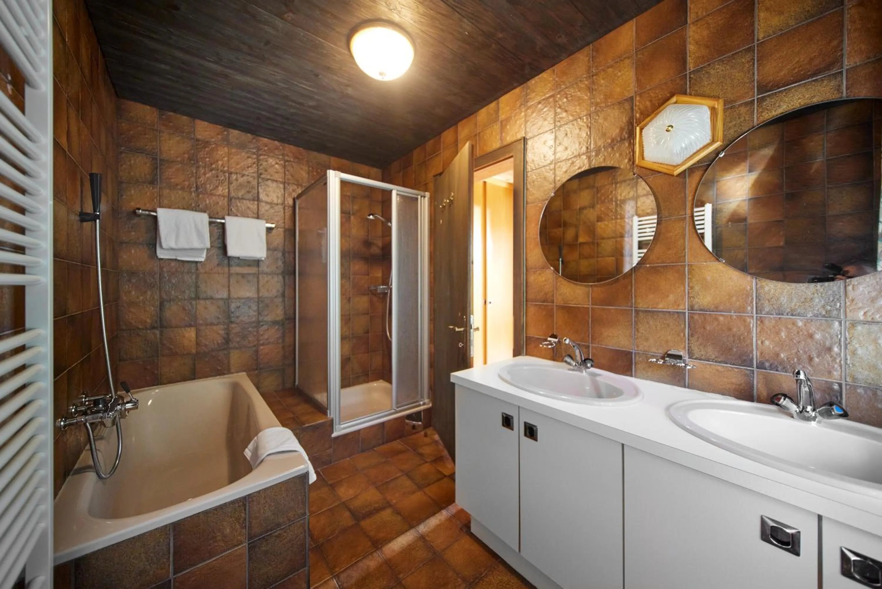Bathroom in Alt Montafon Hotel Appartements by Pferd auf Wolke