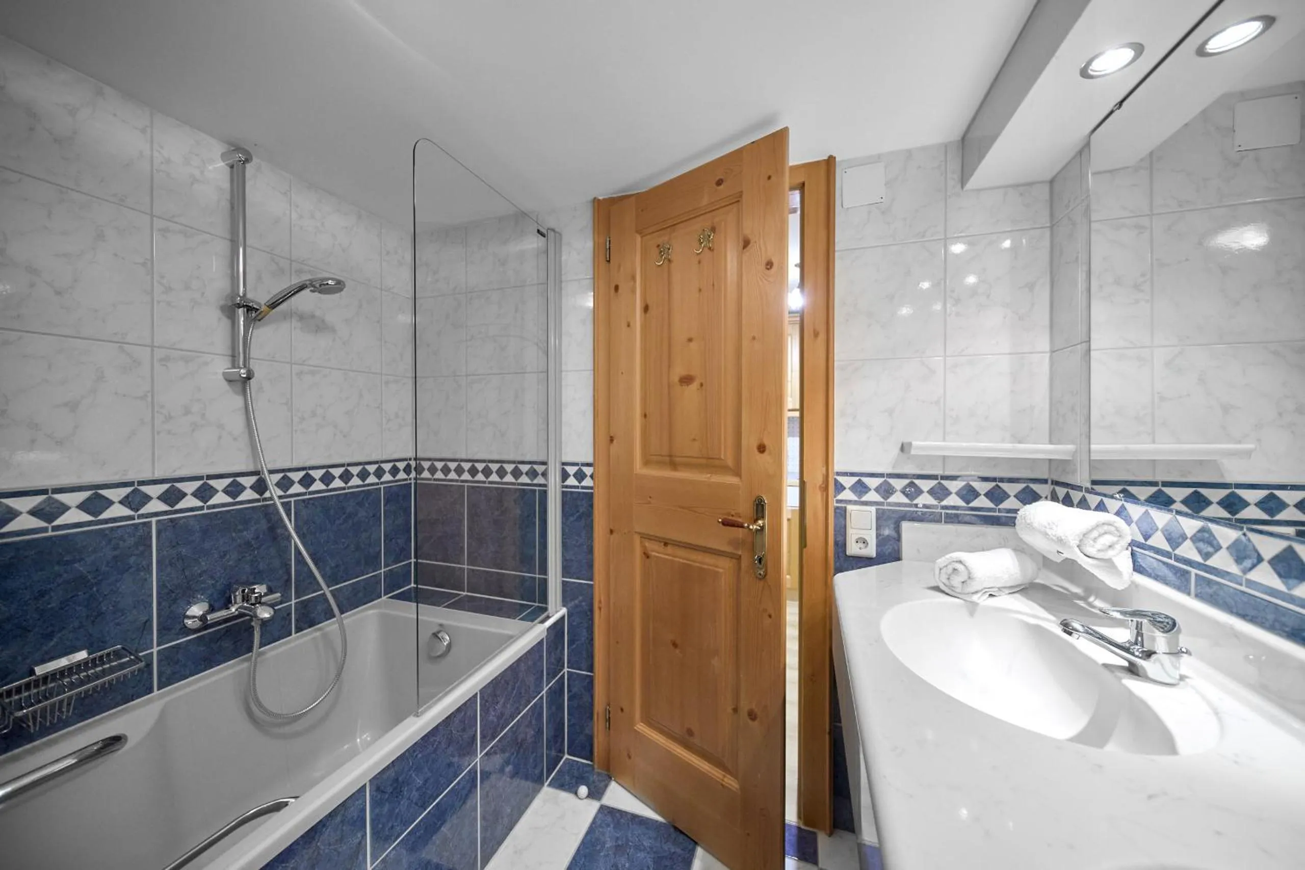 Bathroom in Alt Montafon Hotel Appartements by Pferd auf Wolke