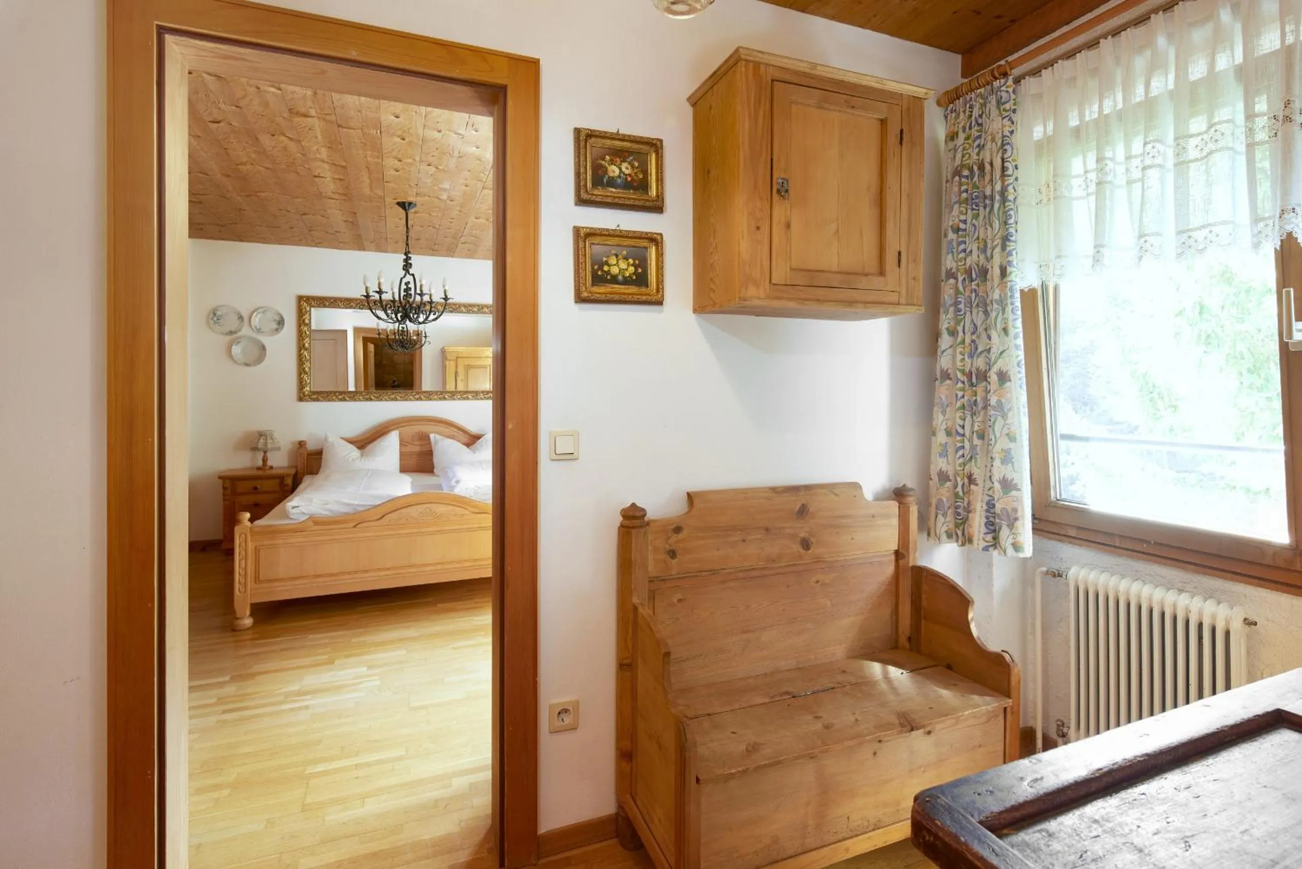 Bed in Alt Montafon Hotel Appartements by Pferd auf Wolke