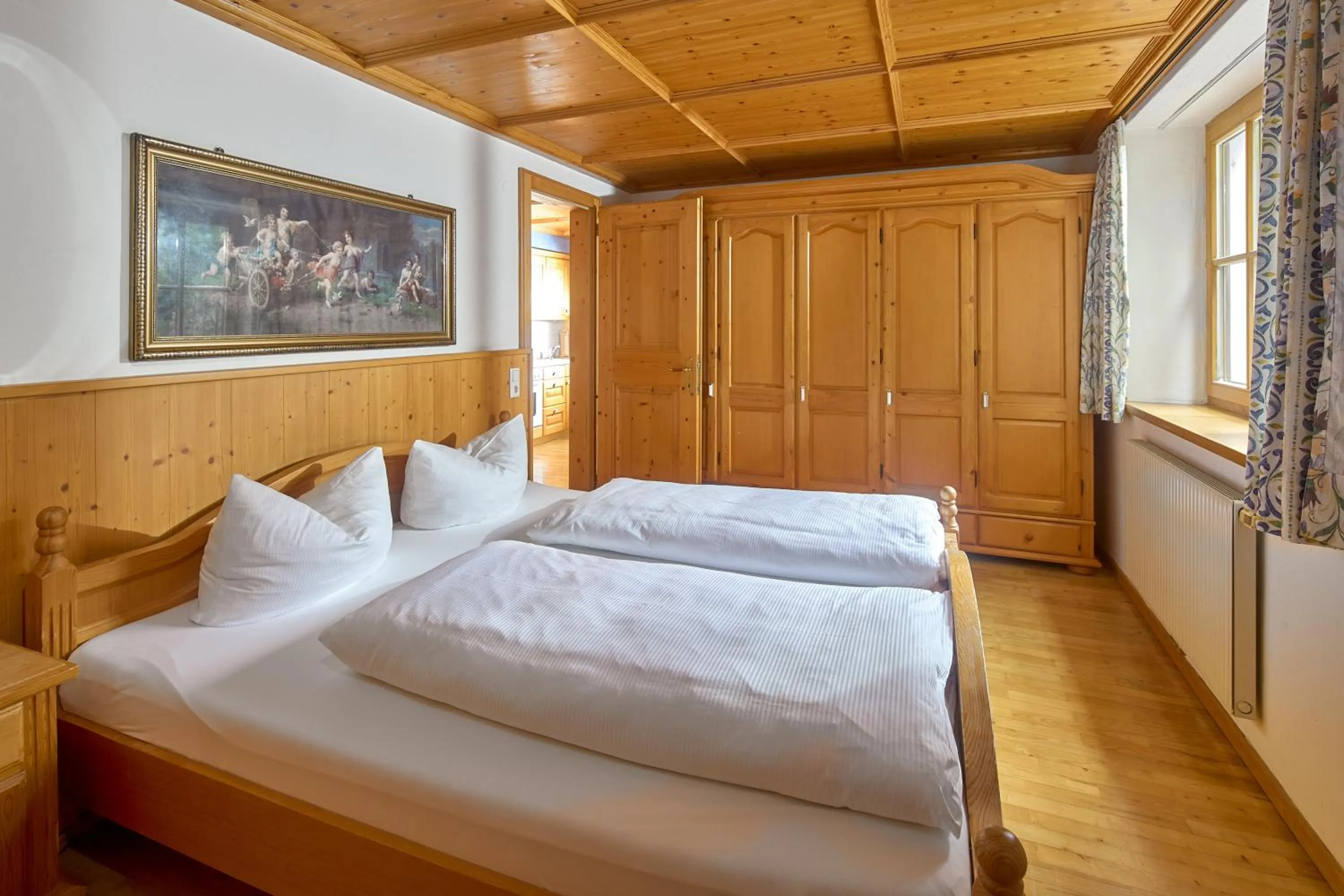 Bed in Alt Montafon Hotel Appartements by Pferd auf Wolke