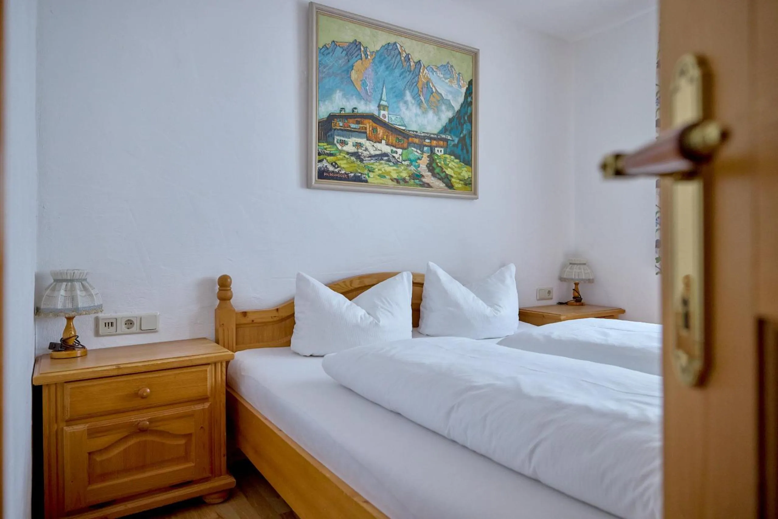 Bed in Alt Montafon Hotel Appartements by Pferd auf Wolke