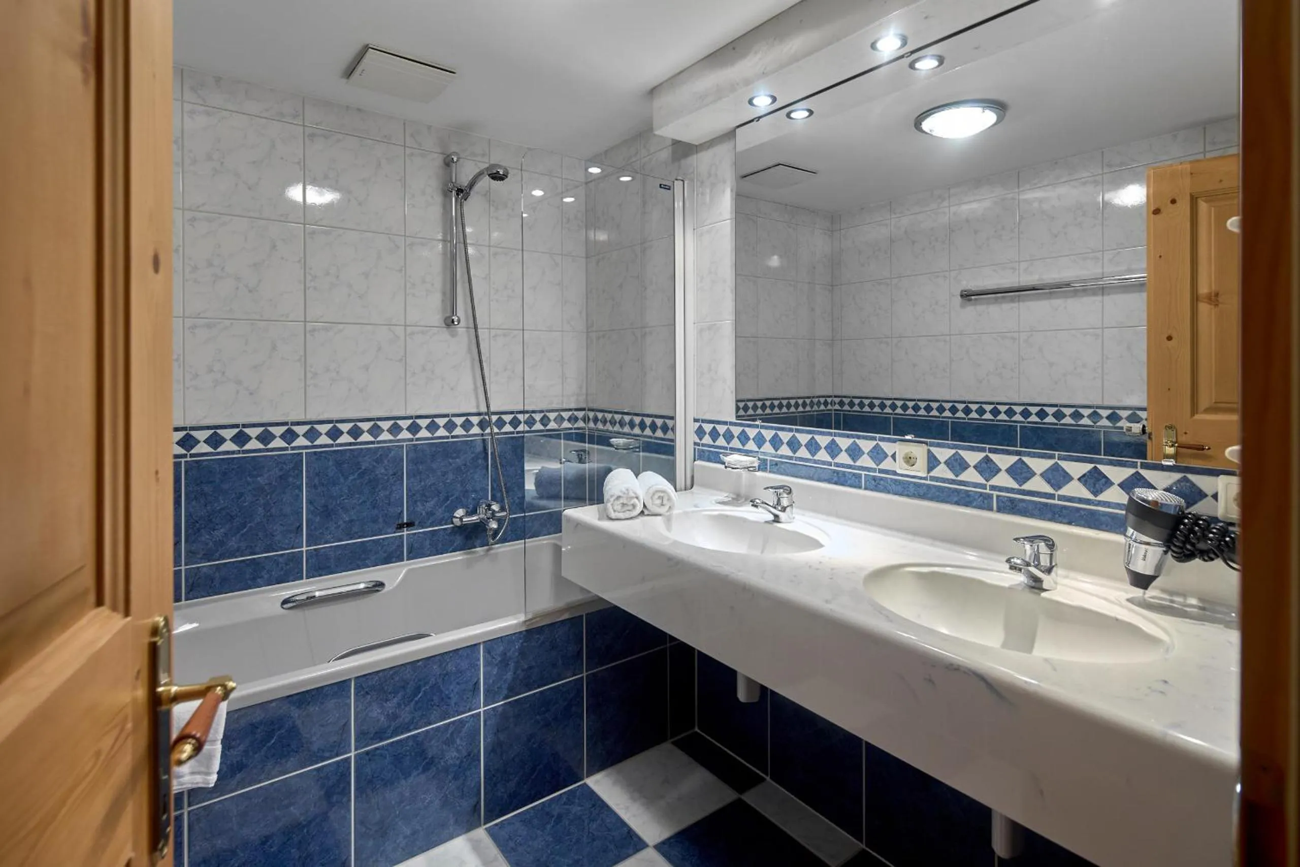 Bathroom in Alt Montafon Hotel Appartements by Pferd auf Wolke