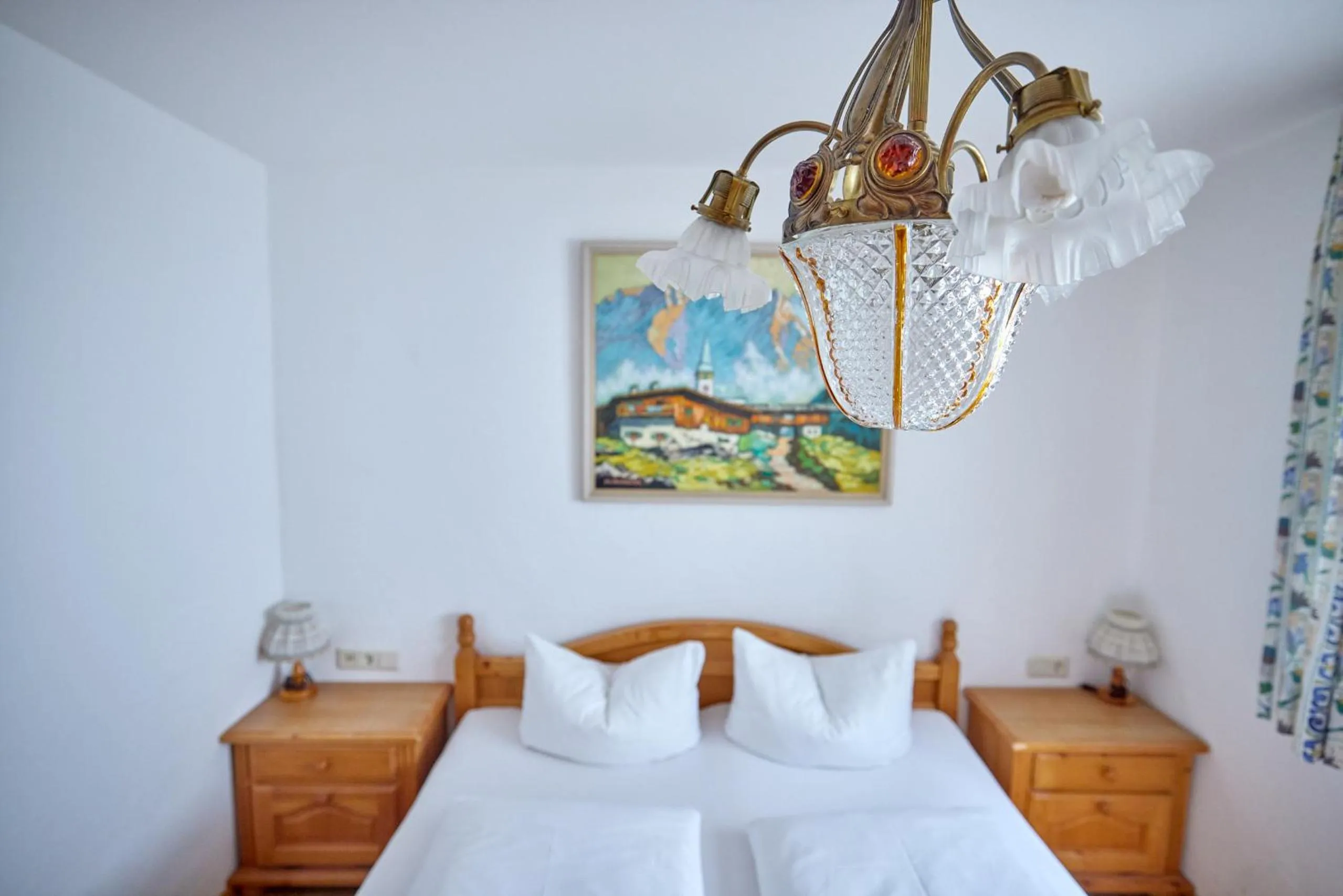 Bed in Alt Montafon Hotel Appartements by Pferd auf Wolke