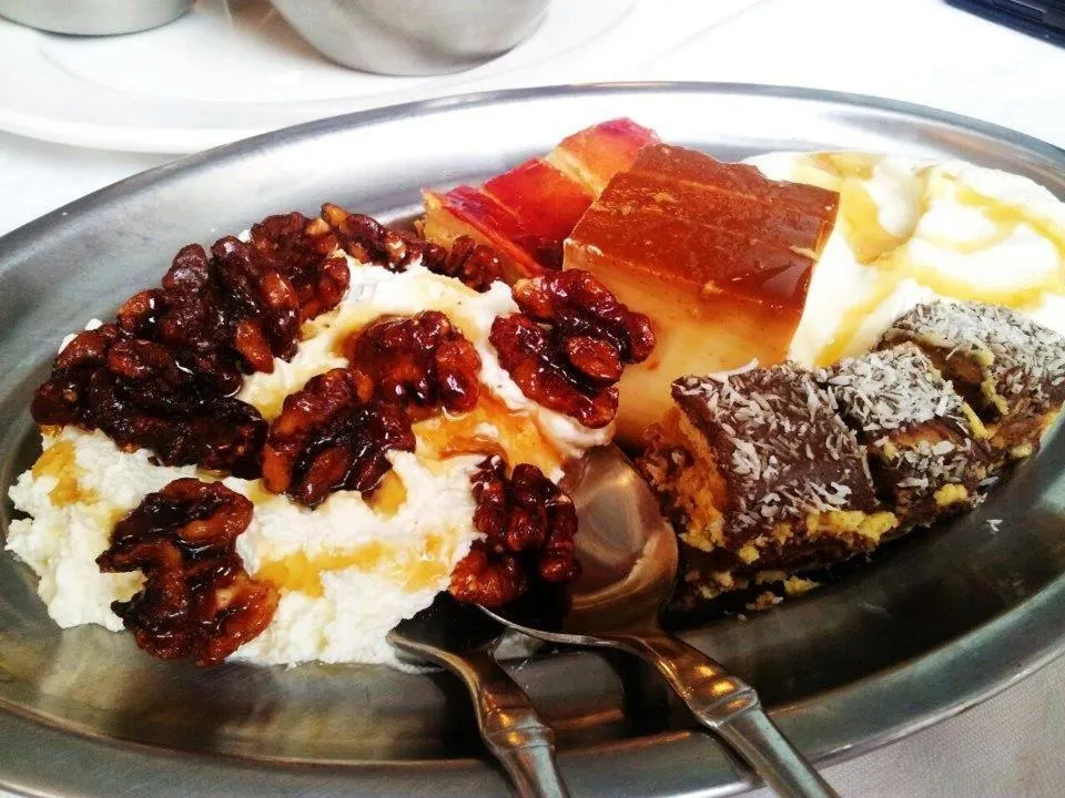 Food close-up in Hotel Nueva Allandesa