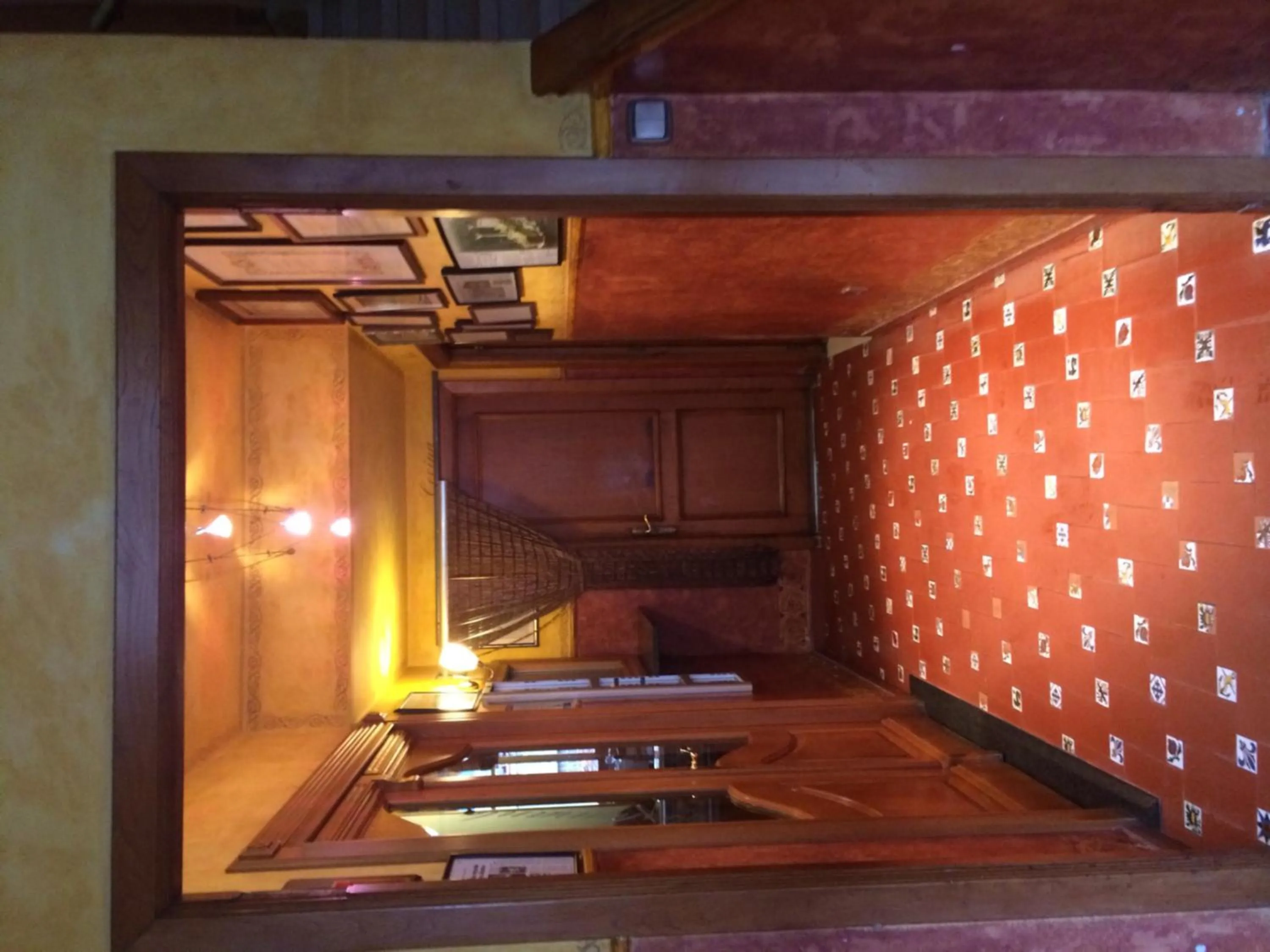 Decorative detail in Hotel Nueva Allandesa