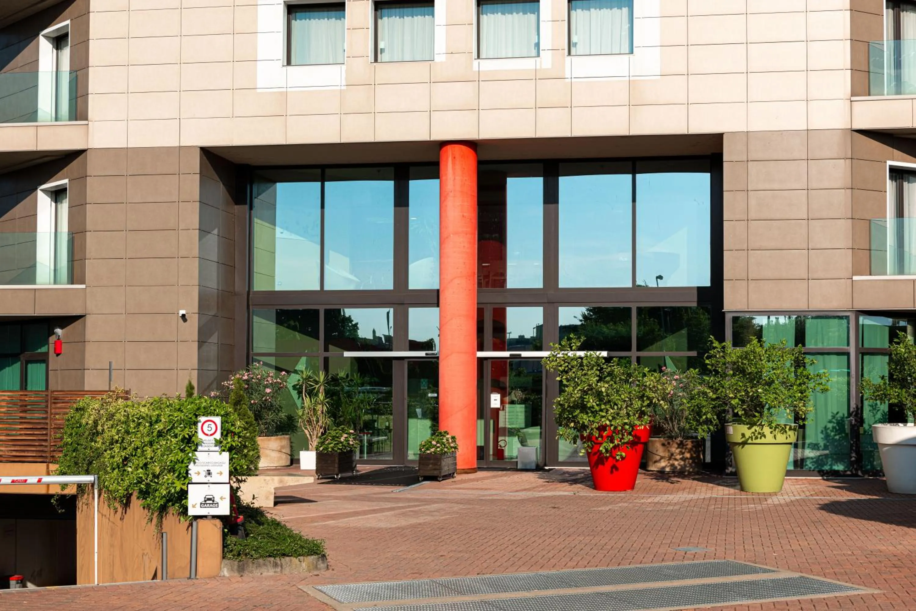 Property building in Phi Hotel Milano