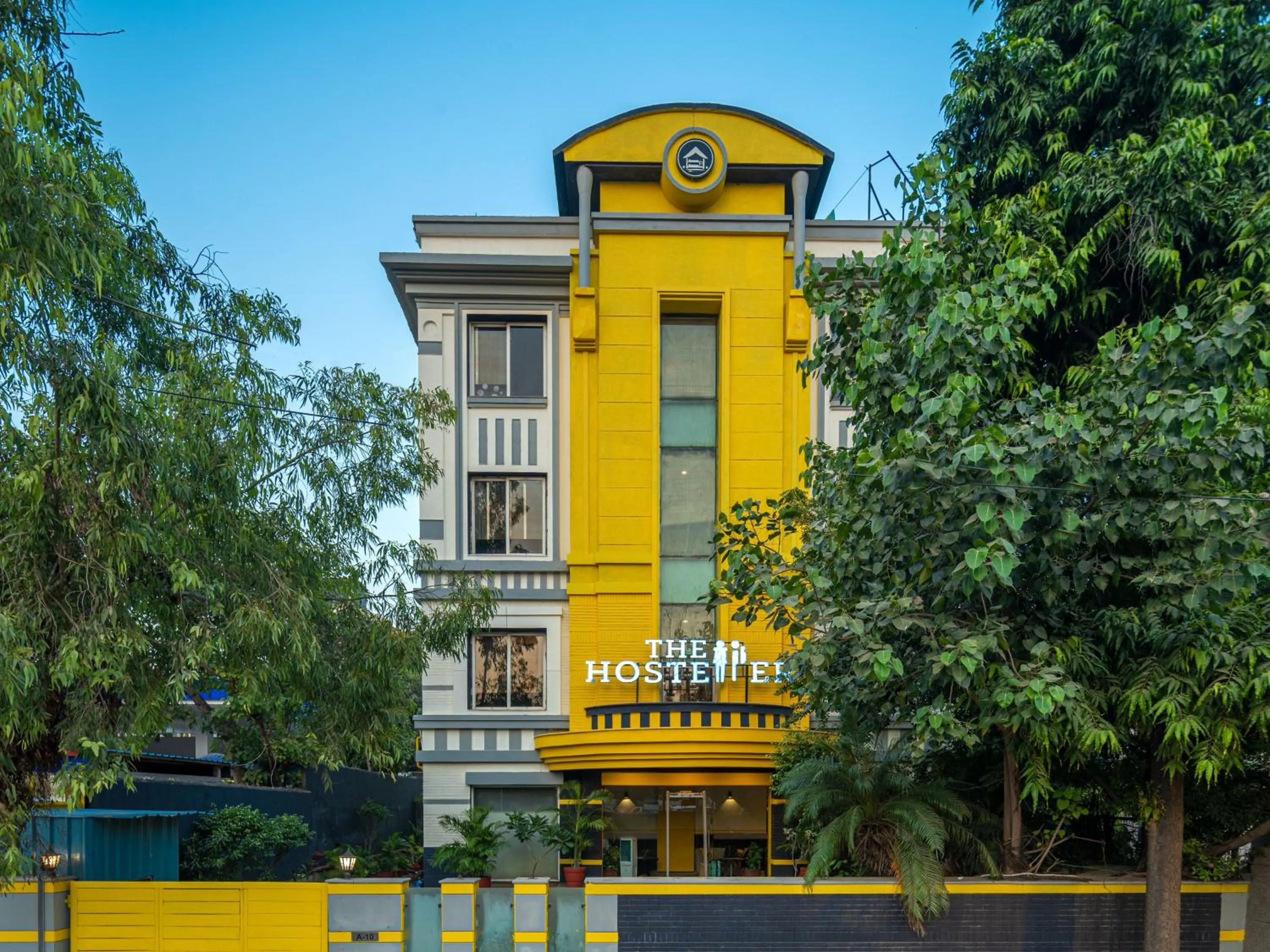 Property building in The Hosteller Delhi