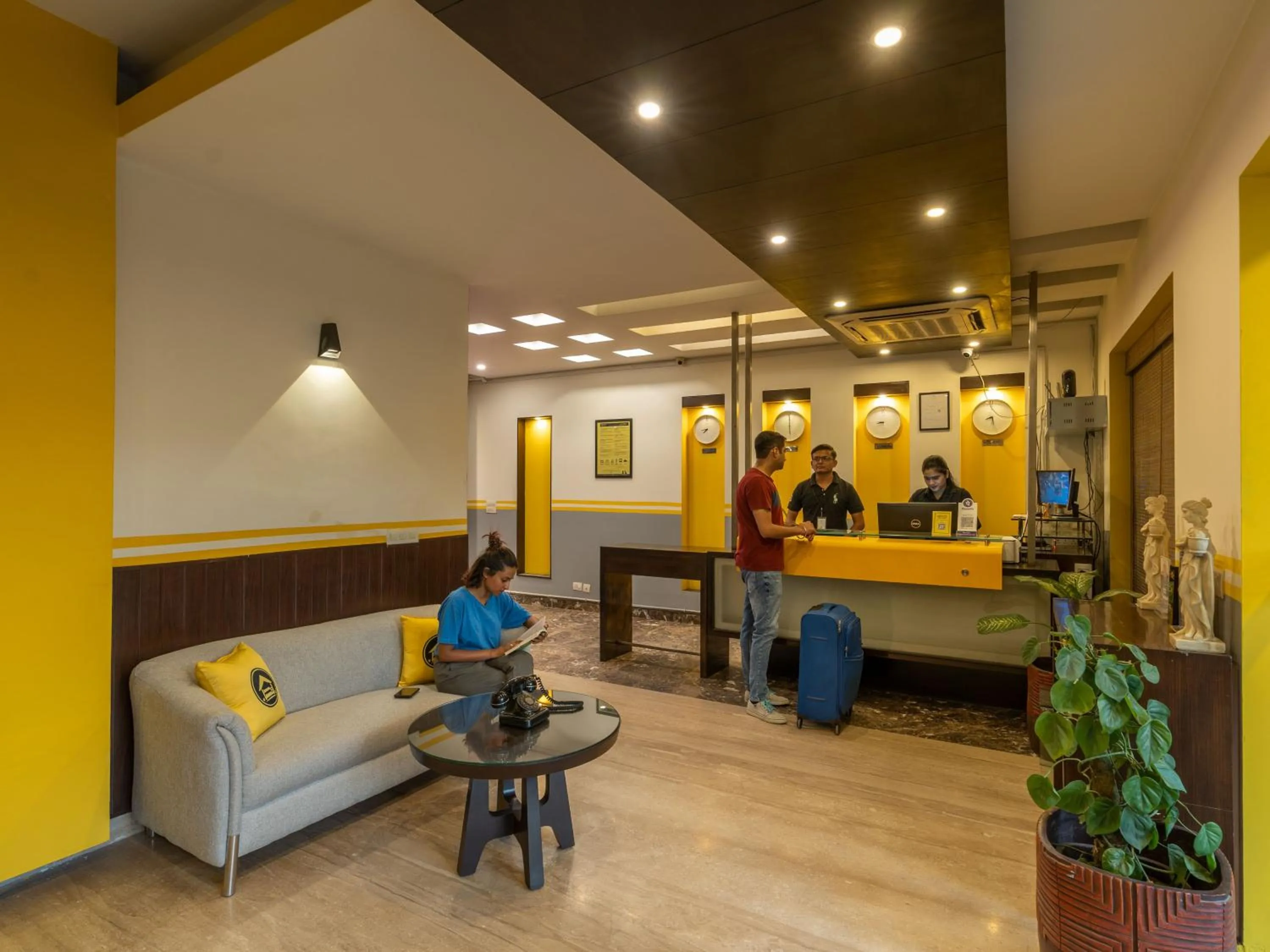 People in The Hosteller Delhi