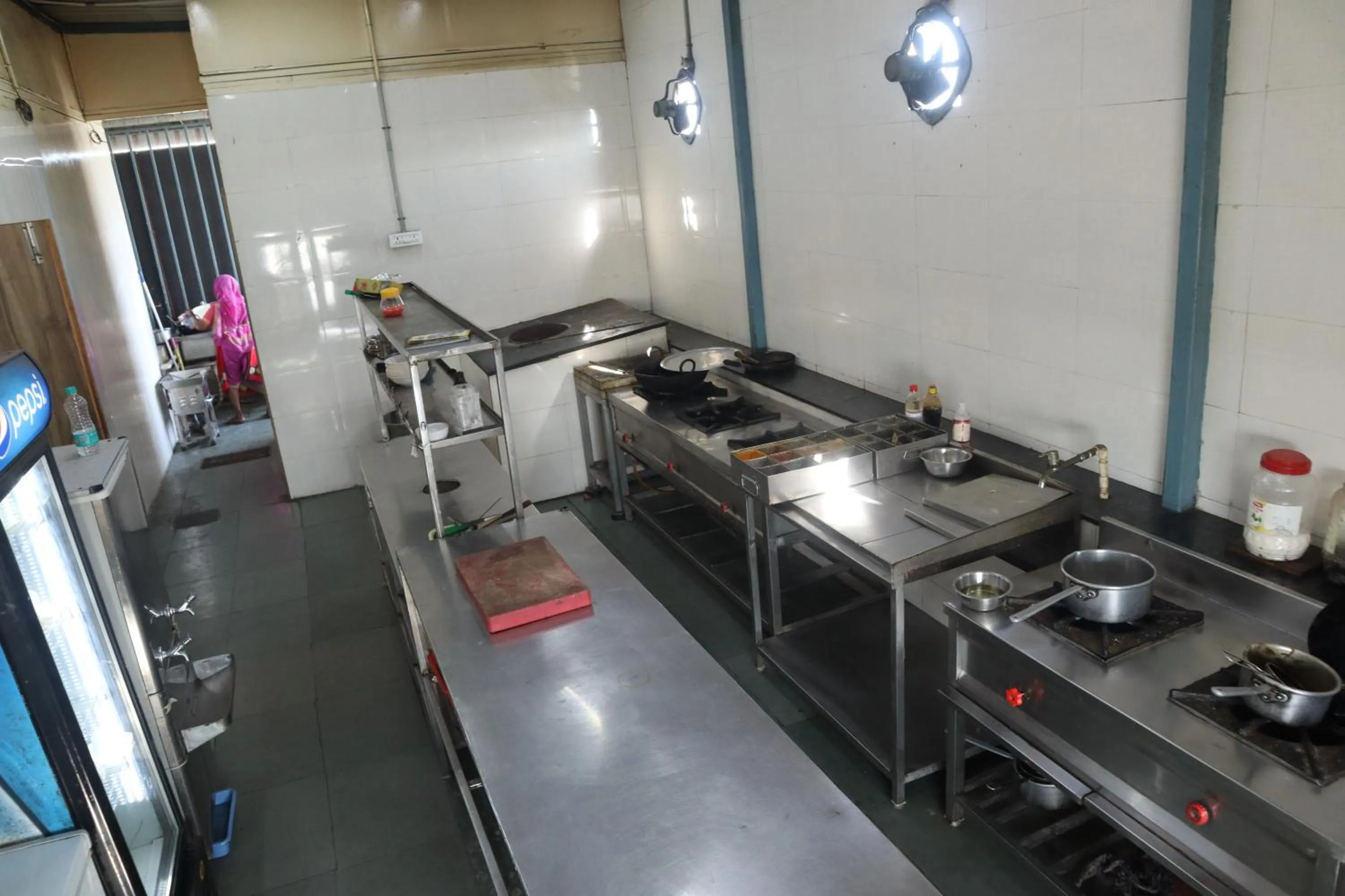 Kitchen or kitchenette in Hotel Grand Ecotel, Aurangabad