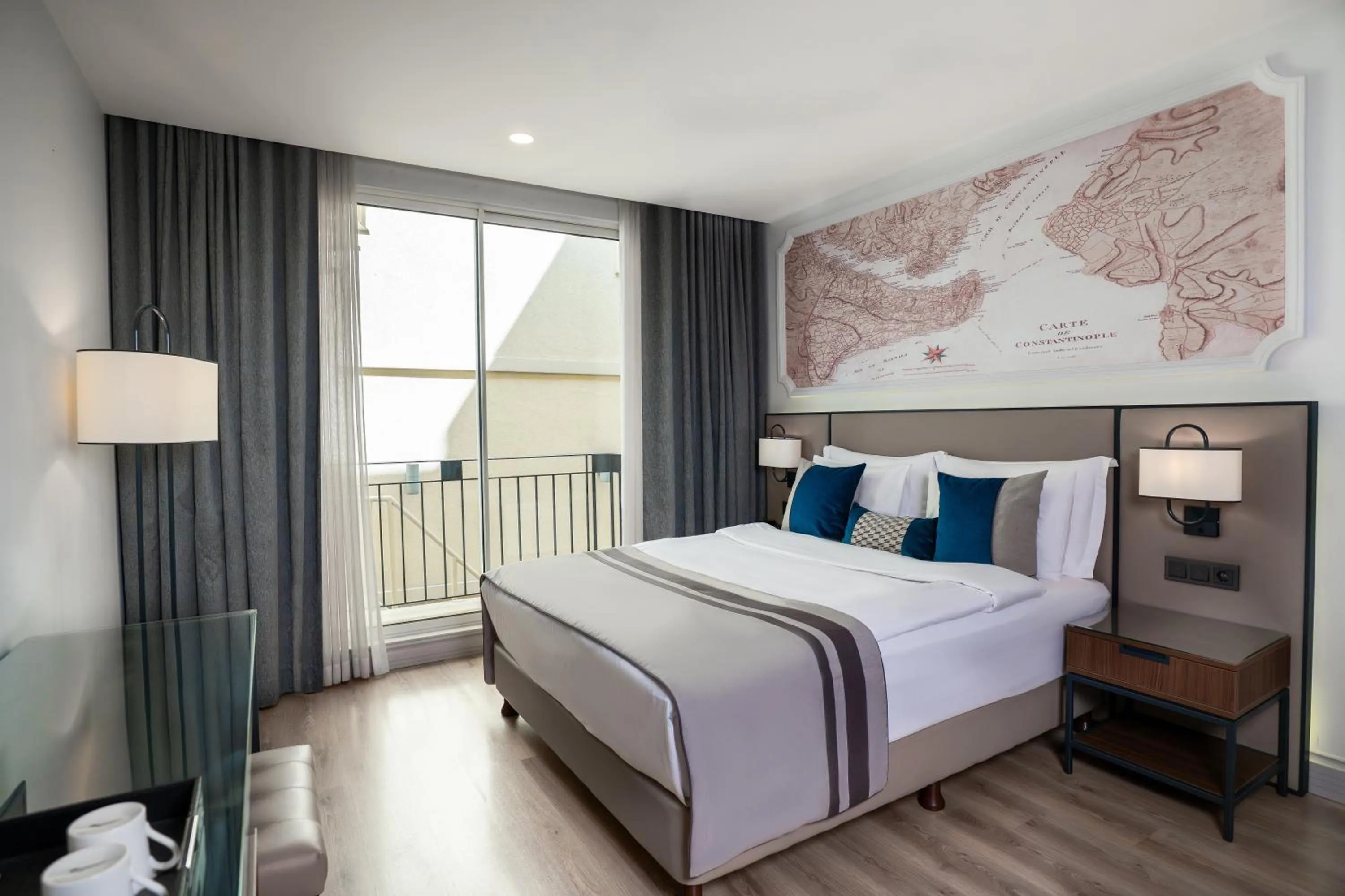 Bed in Akka Suites Taksim-Special Class