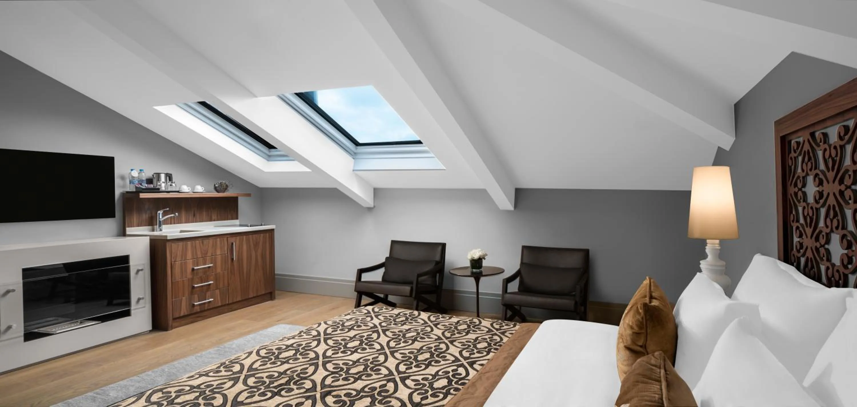 Bed in Akka Suites Taksim-Special Class