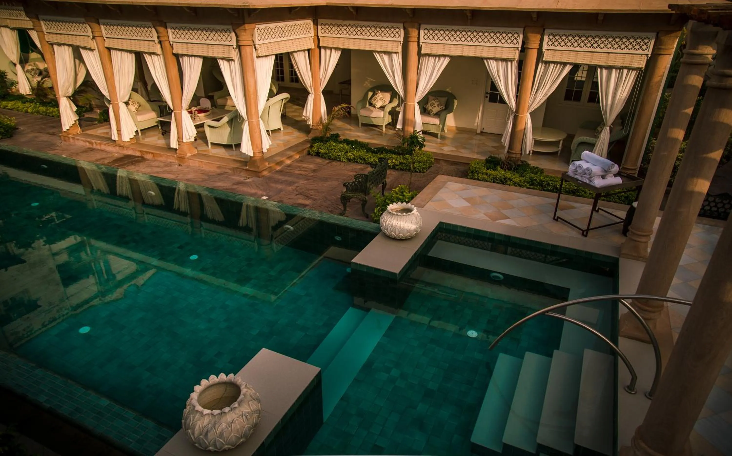 Patio in The Rohet House