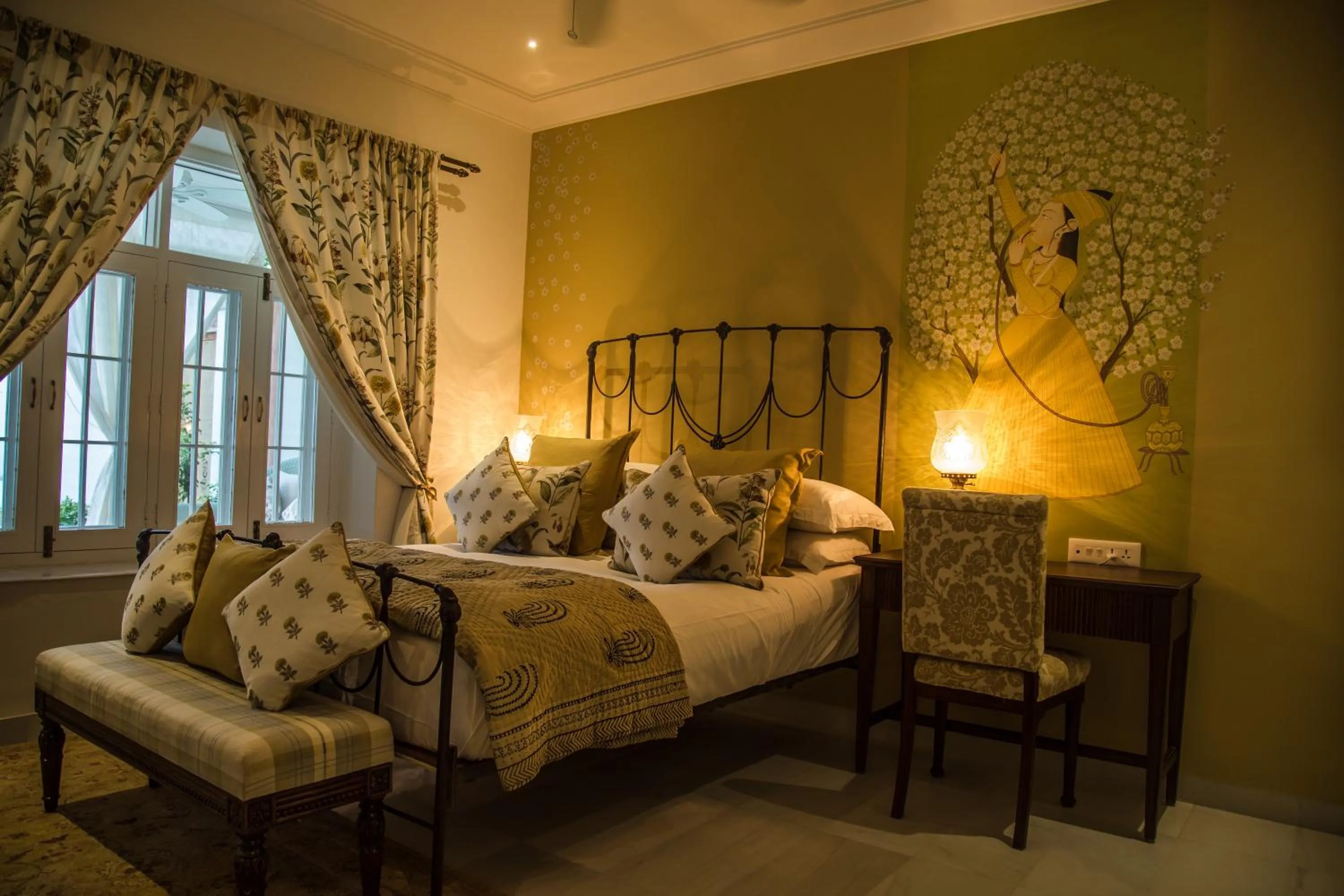 Bedroom in The Rohet House