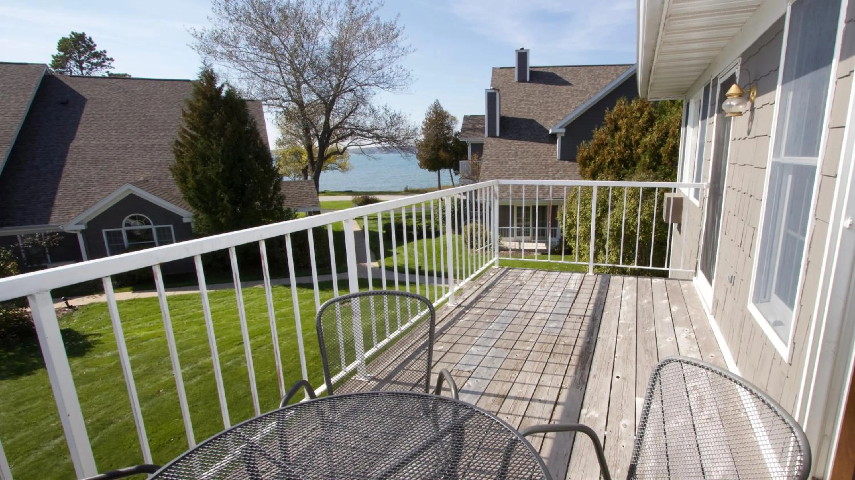 Balcony/Terrace in Baileys Harbor Yacht Club Resort