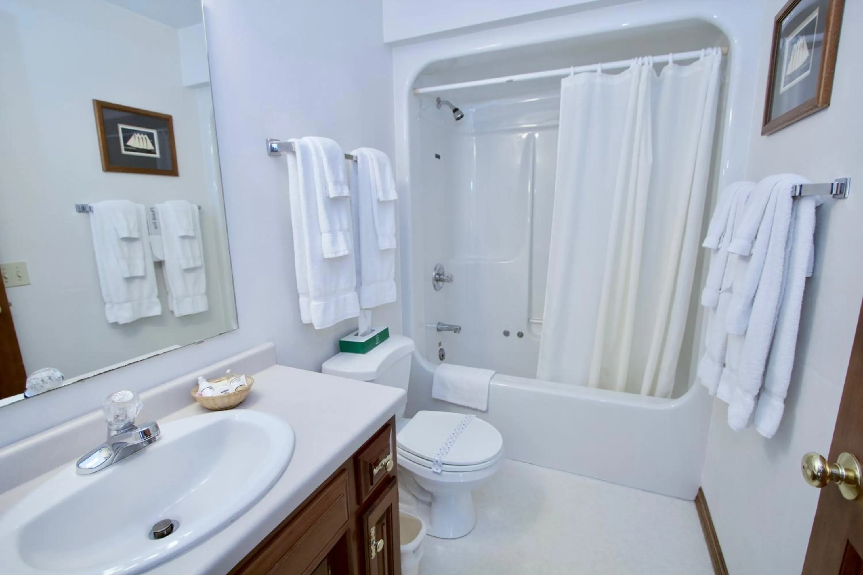 Bathroom in Baileys Harbor Yacht Club Resort