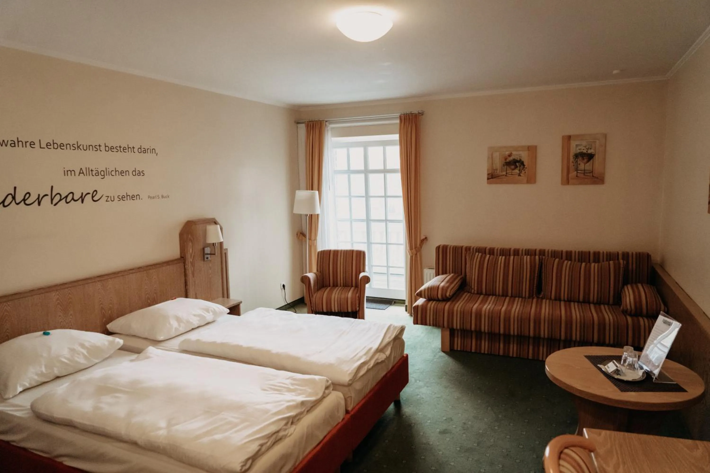 Photo of the whole room, Bed in Schützenhof Ahlerstedt