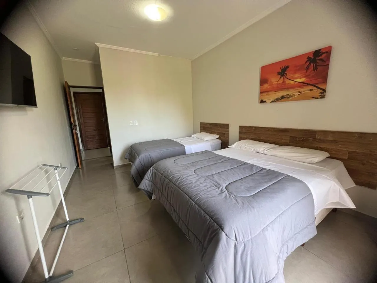 Bed in Leviv Praia Hotel