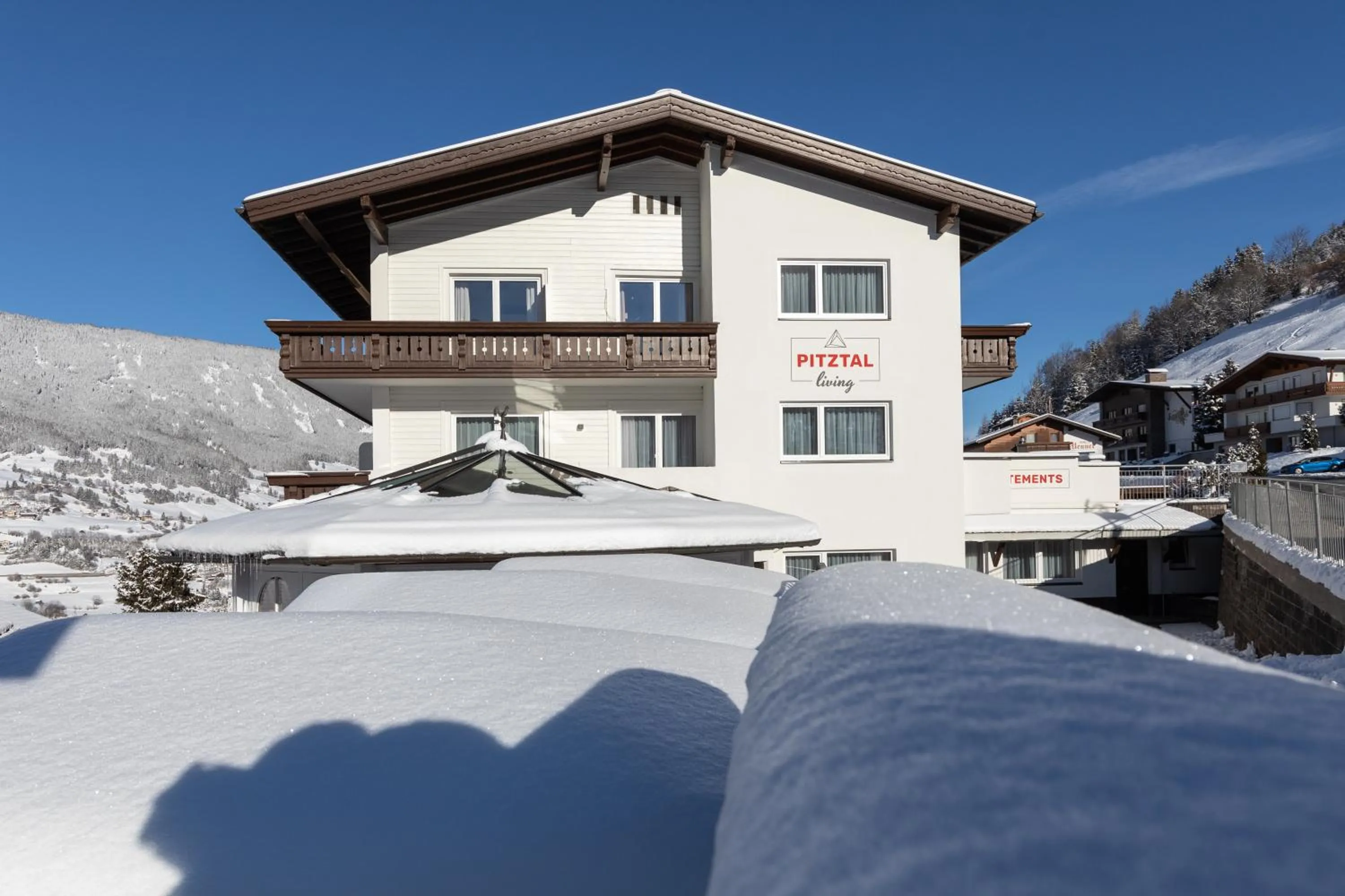 Property building in Pitztal Living Apartments