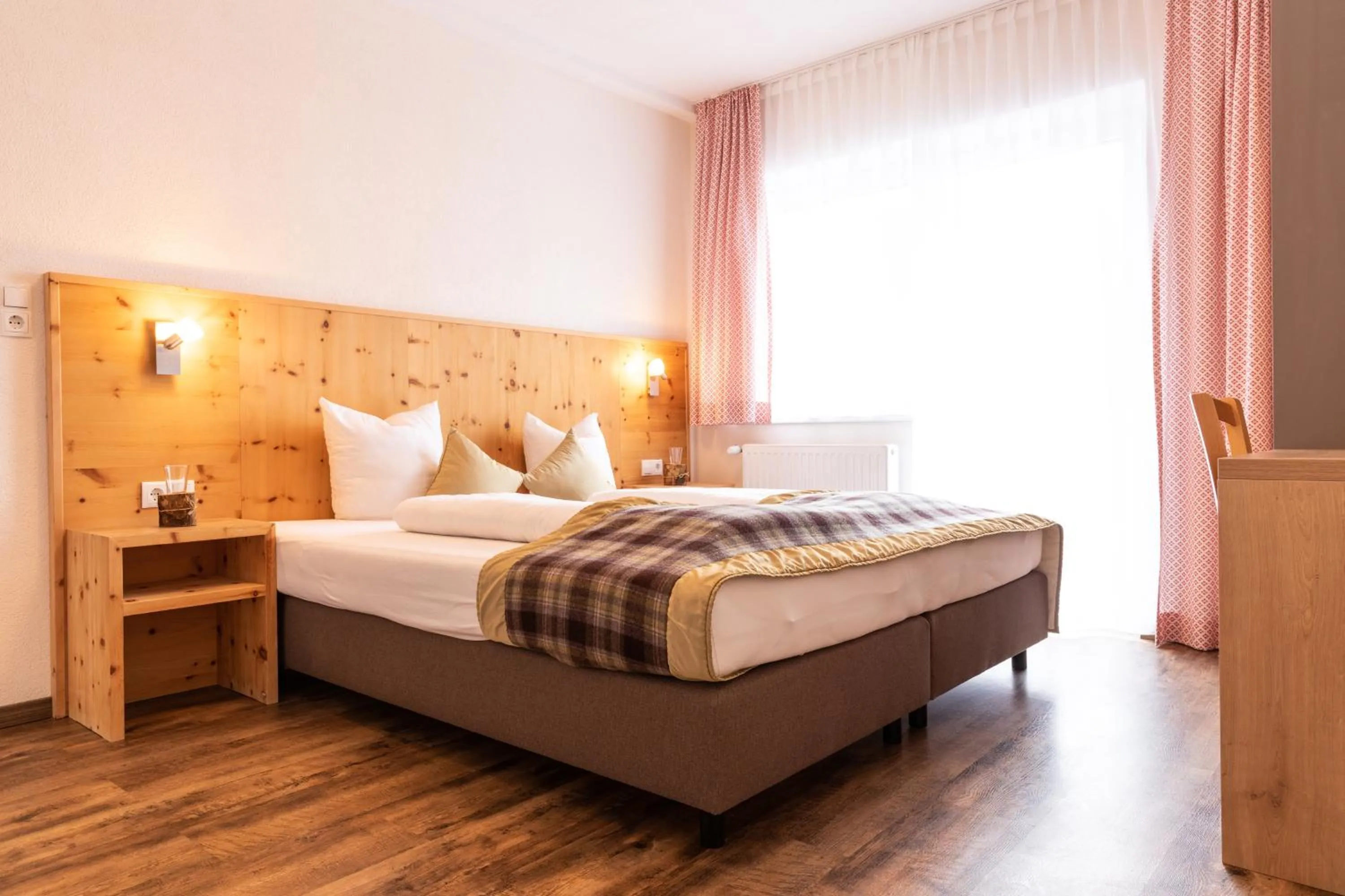 Bed in Pitztal Living Apartments