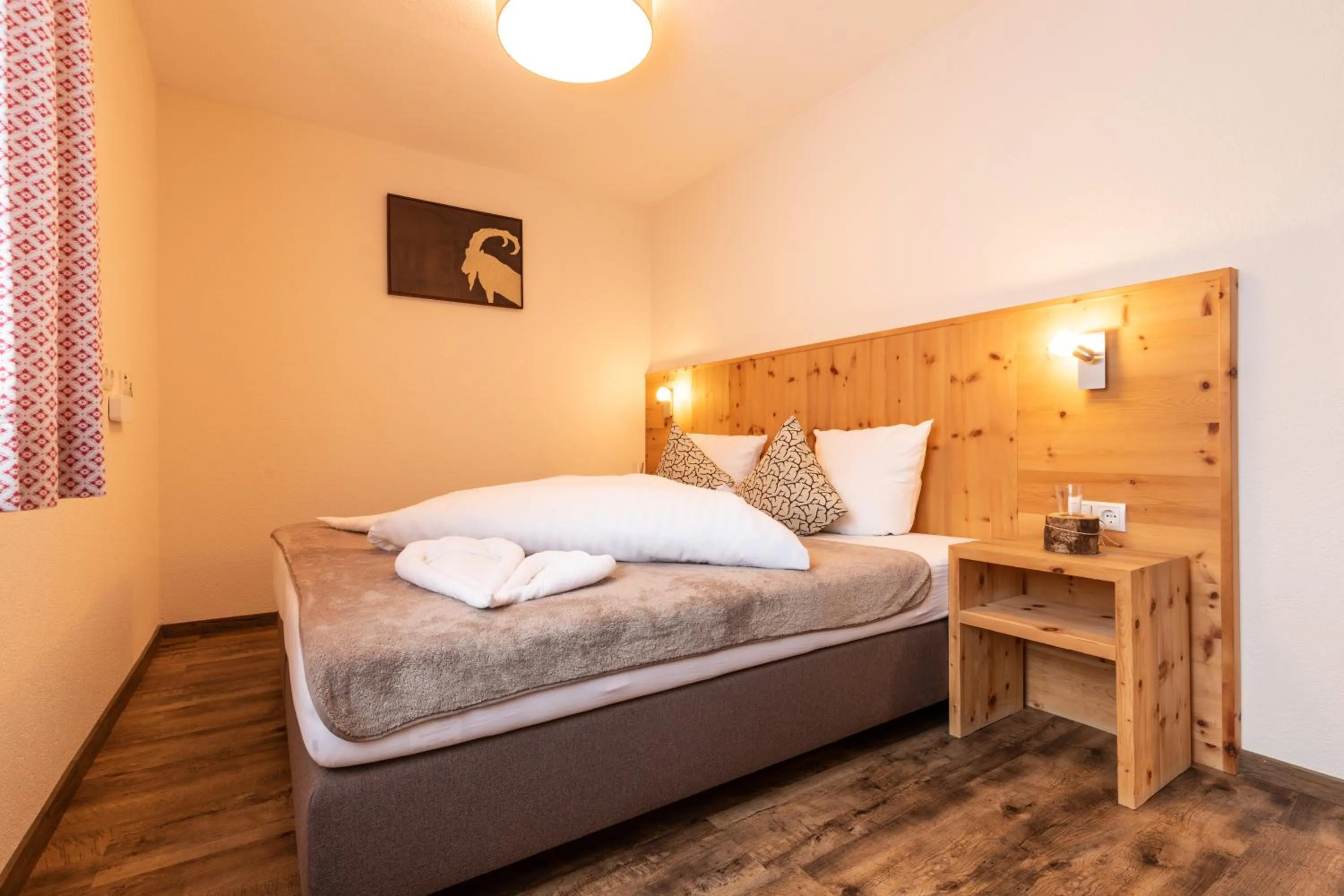 Bed in Pitztal Living Apartments