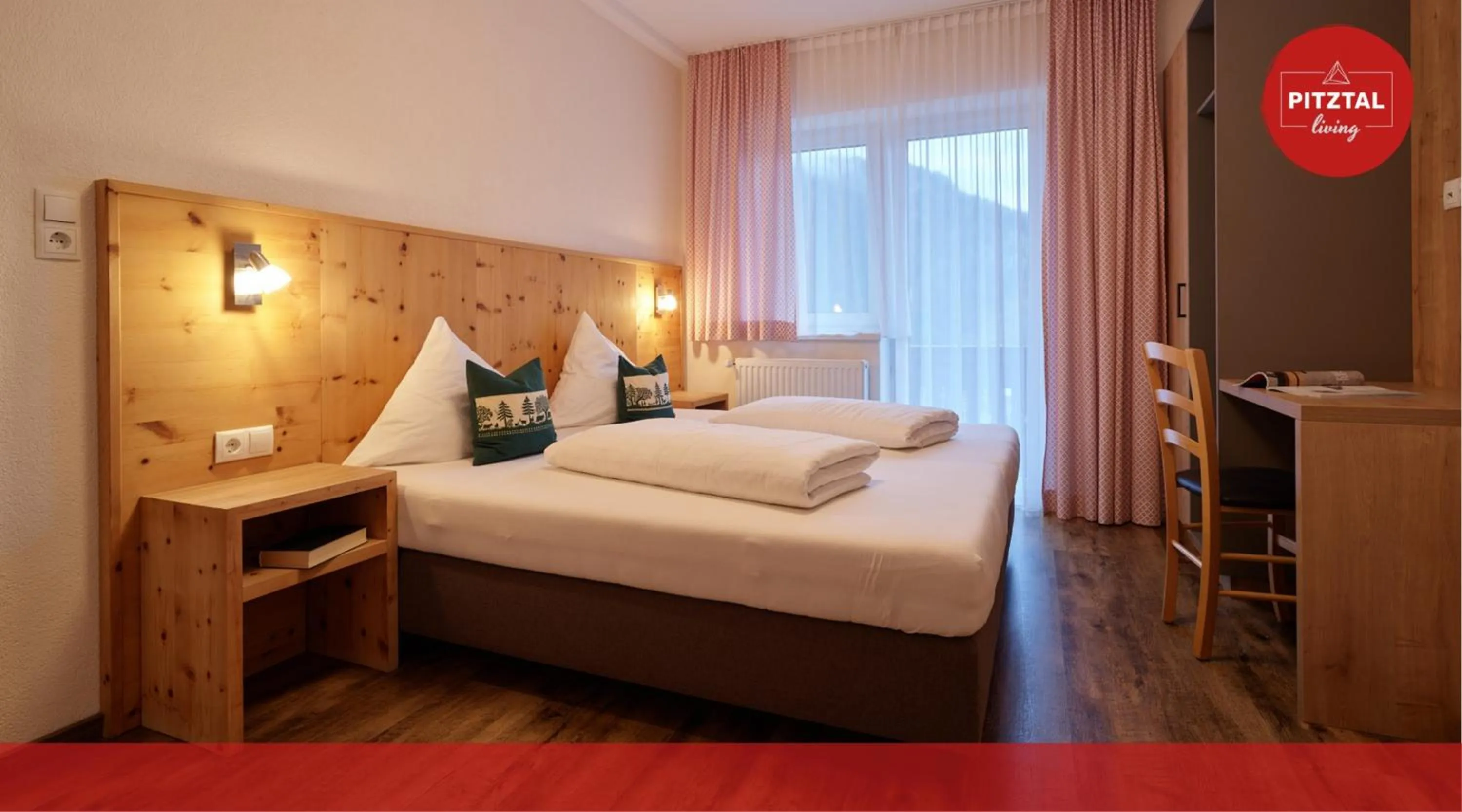 Bedroom, Bed in Pitztal Living Apartments