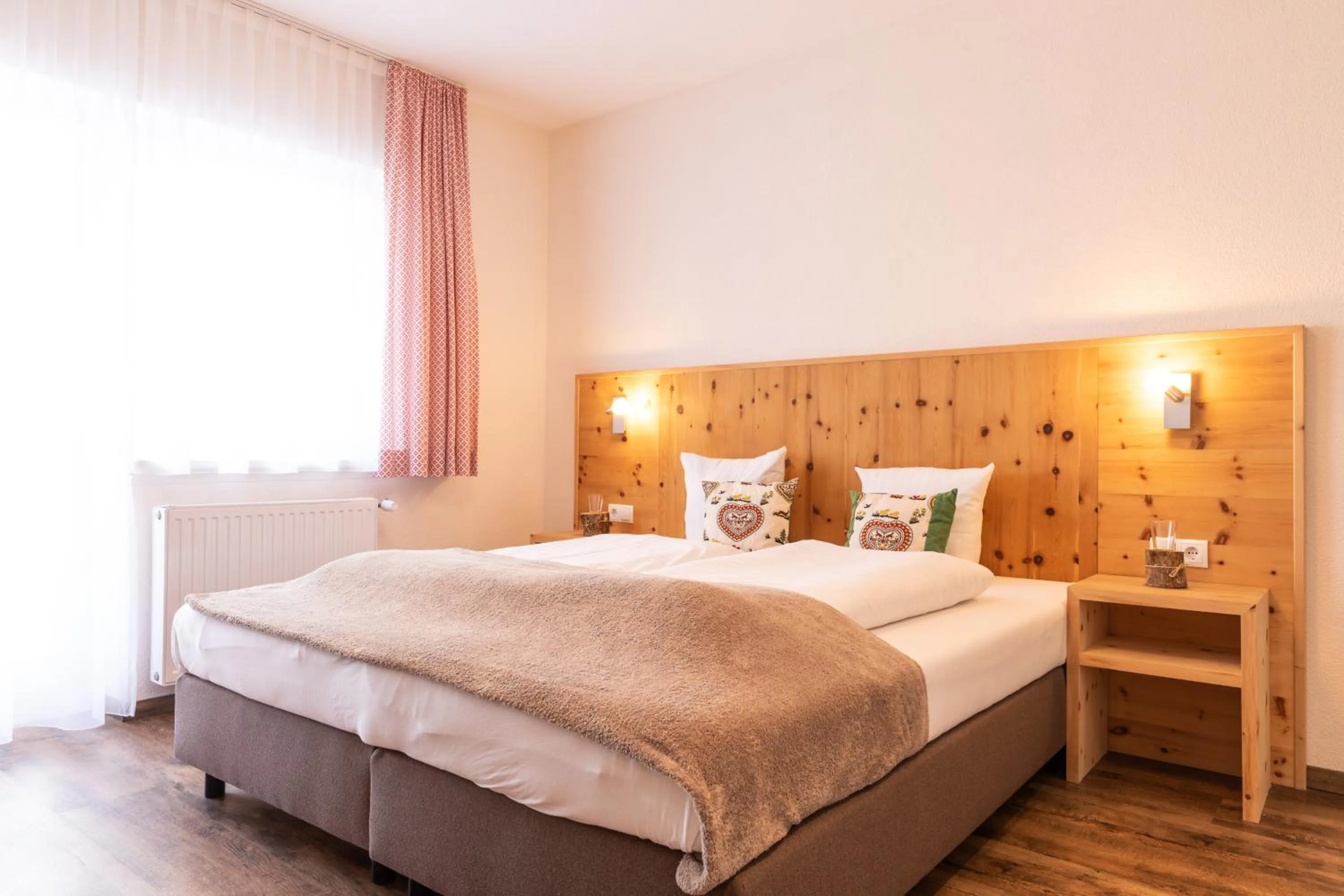 Bed in Pitztal Living Apartments