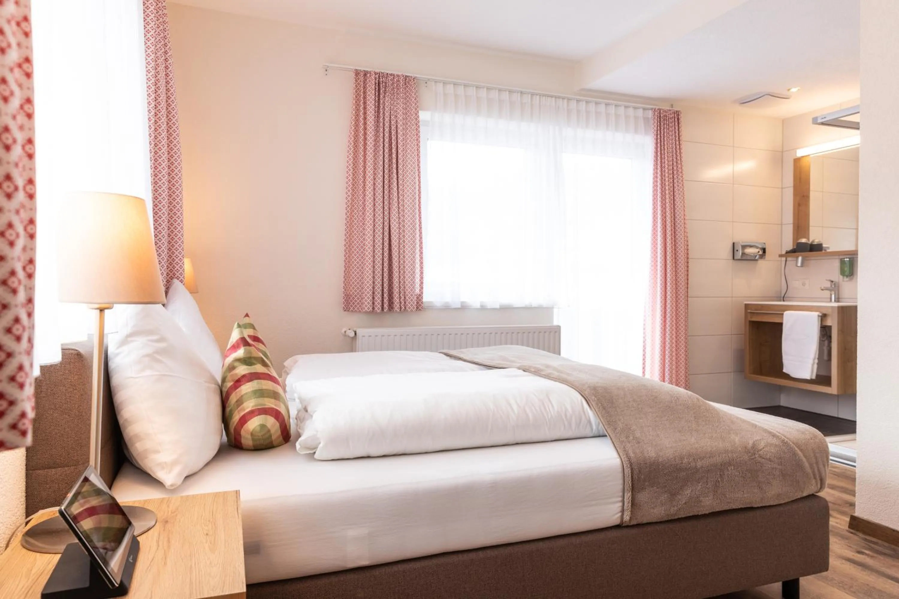 Bed in Pitztal Living Apartments