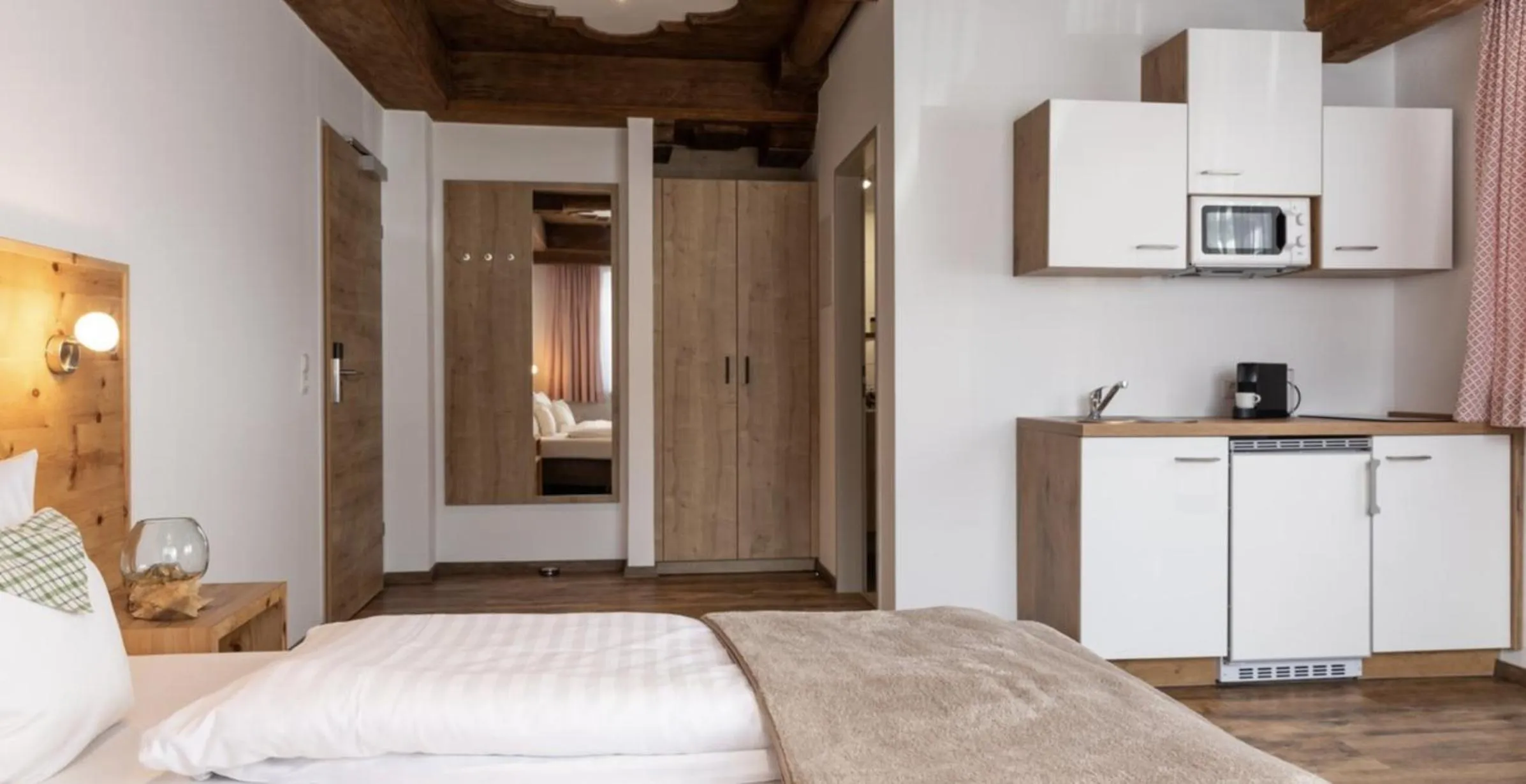 Bed in Pitztal Living Apartments