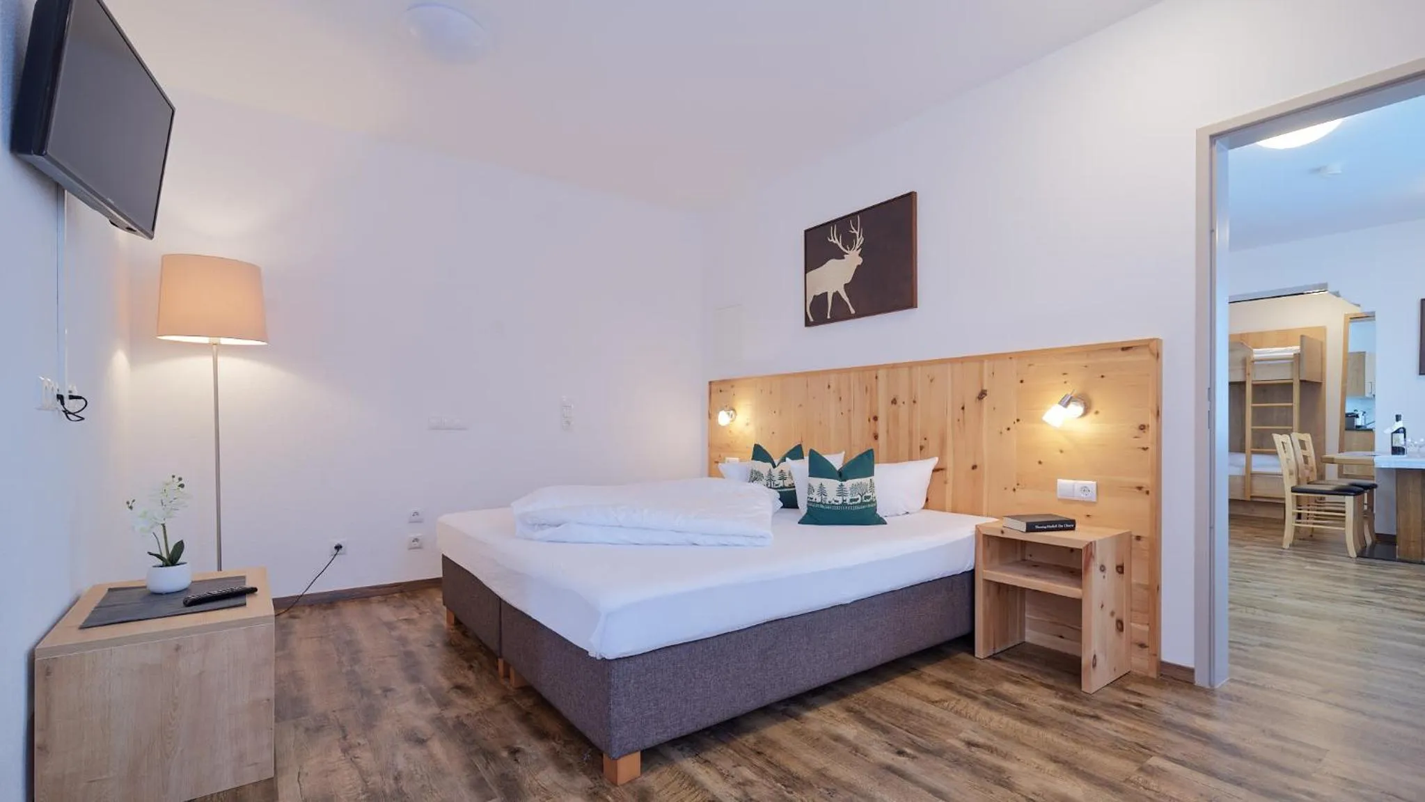 Bedroom, Bed in Pitztal Living Apartments